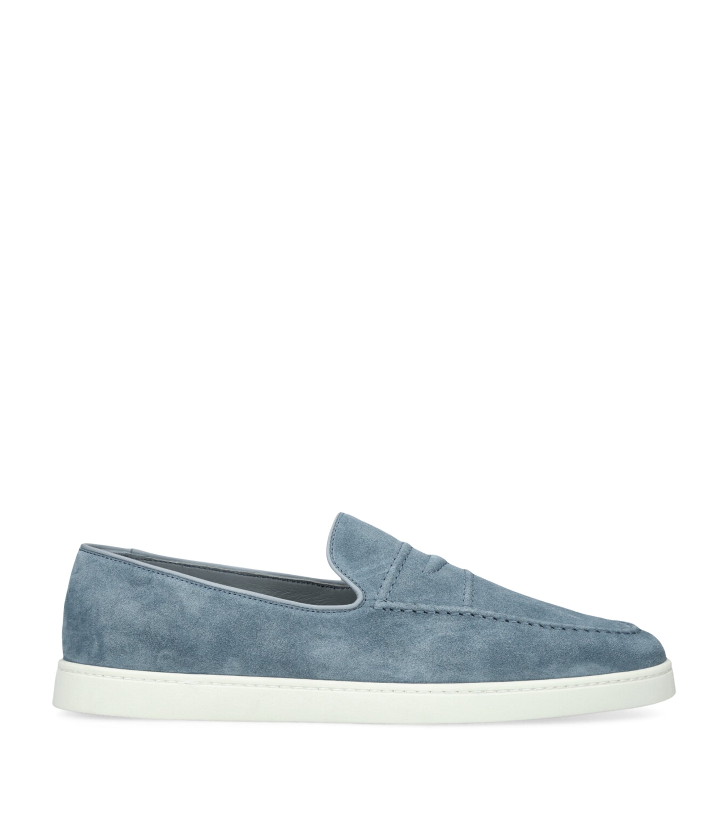 Suede Peebles Slip-On Sneakers BLUE Image 1