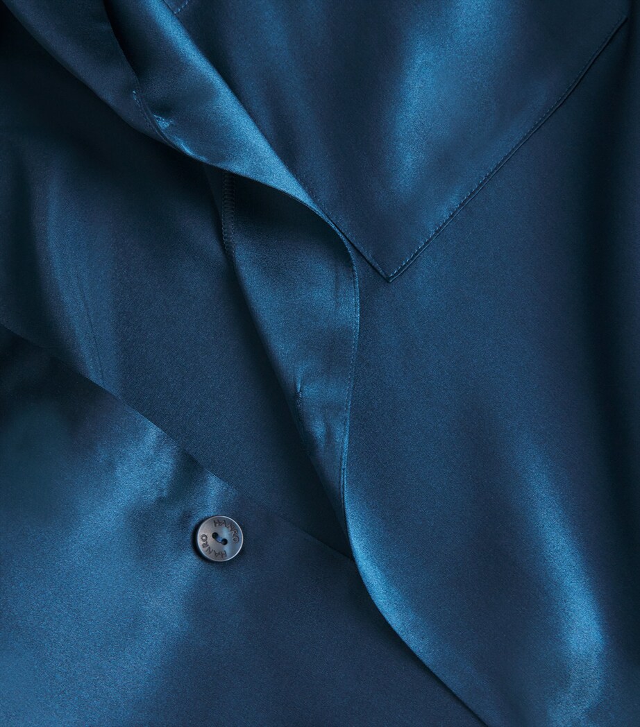 Stretch-Silk Selection Pyjama Set 071652 MYSTIC BLUE Image 5