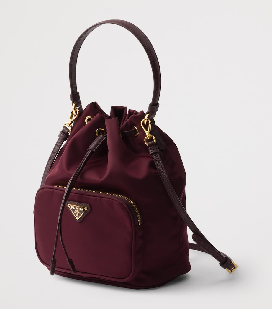 Re-Nylon Duet Bucket Bag F0007 Image 3