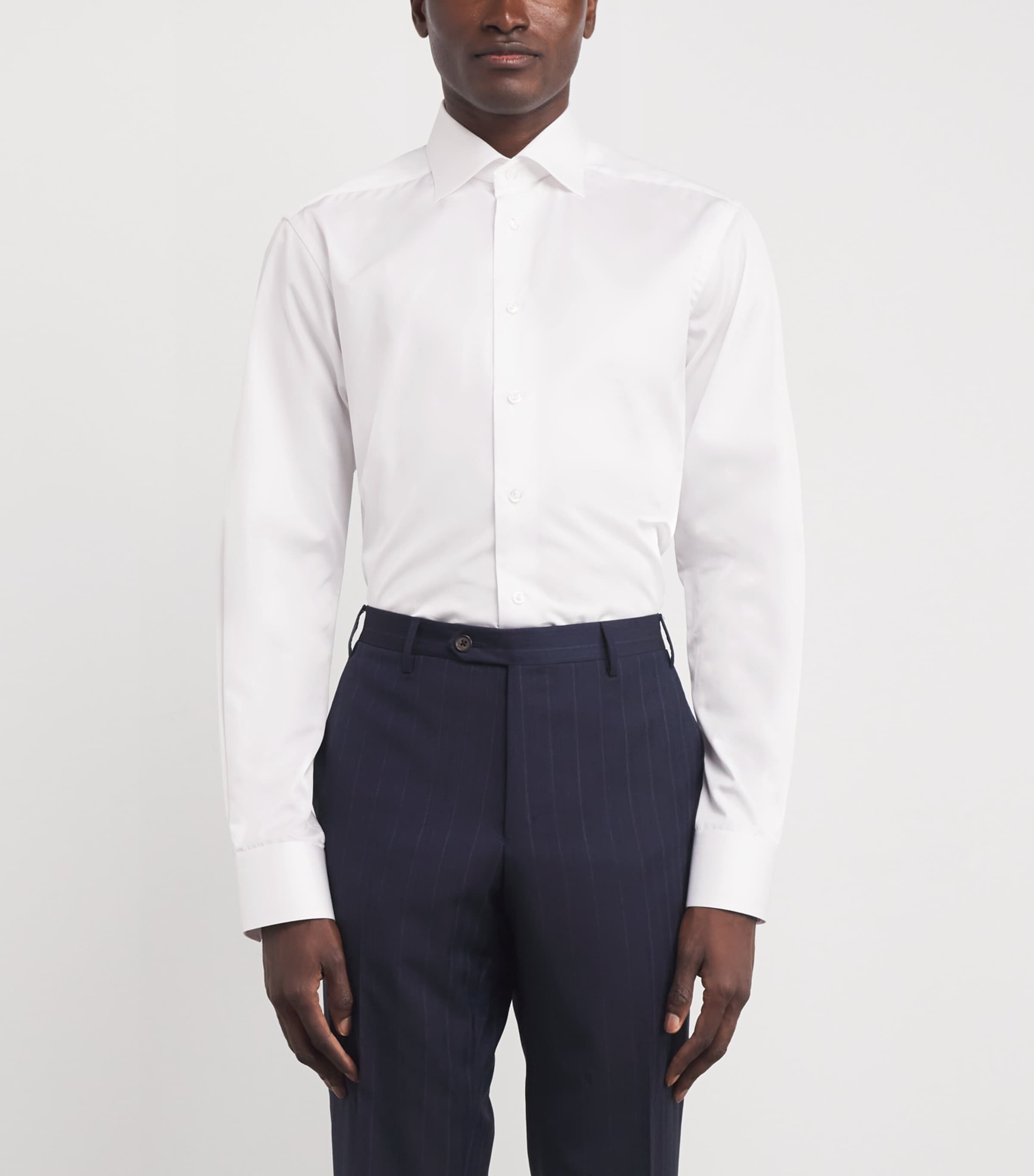 Elevated Contemporary Fit Shirt 00 WHITE Image 3
