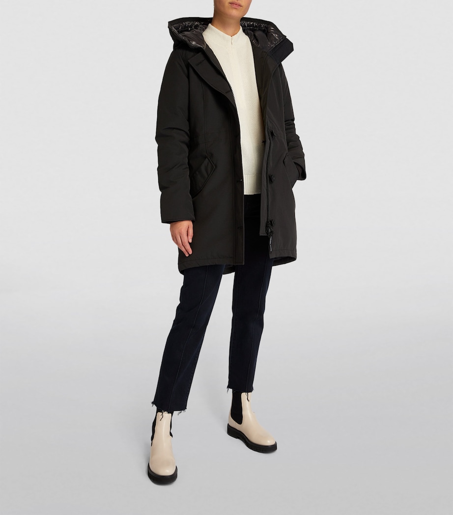 Down-Filled Rossclair Parka 61 BLACK NOIR Image 2