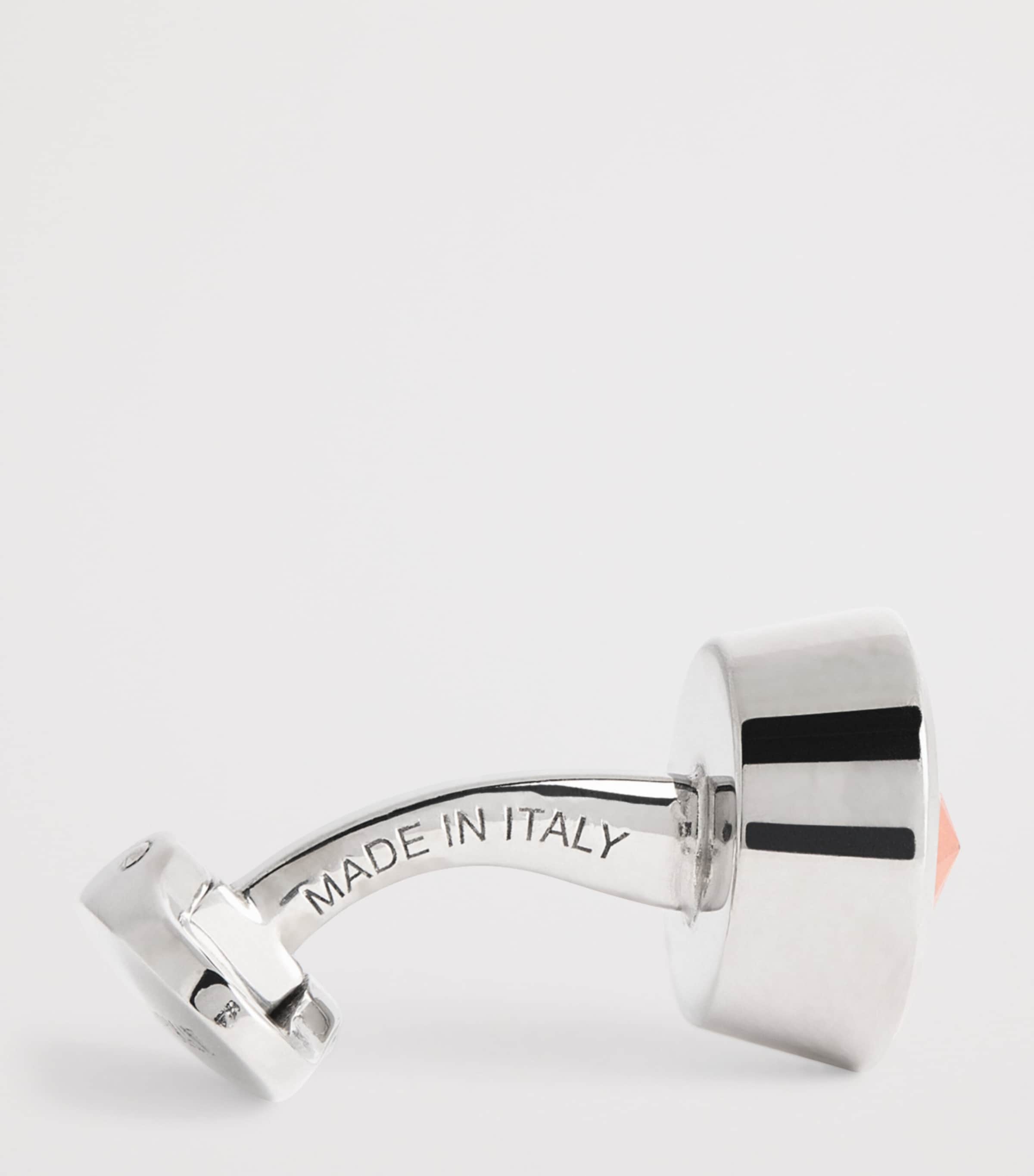 Sterling Silver Embellished Cufflinks U5041 Image 4