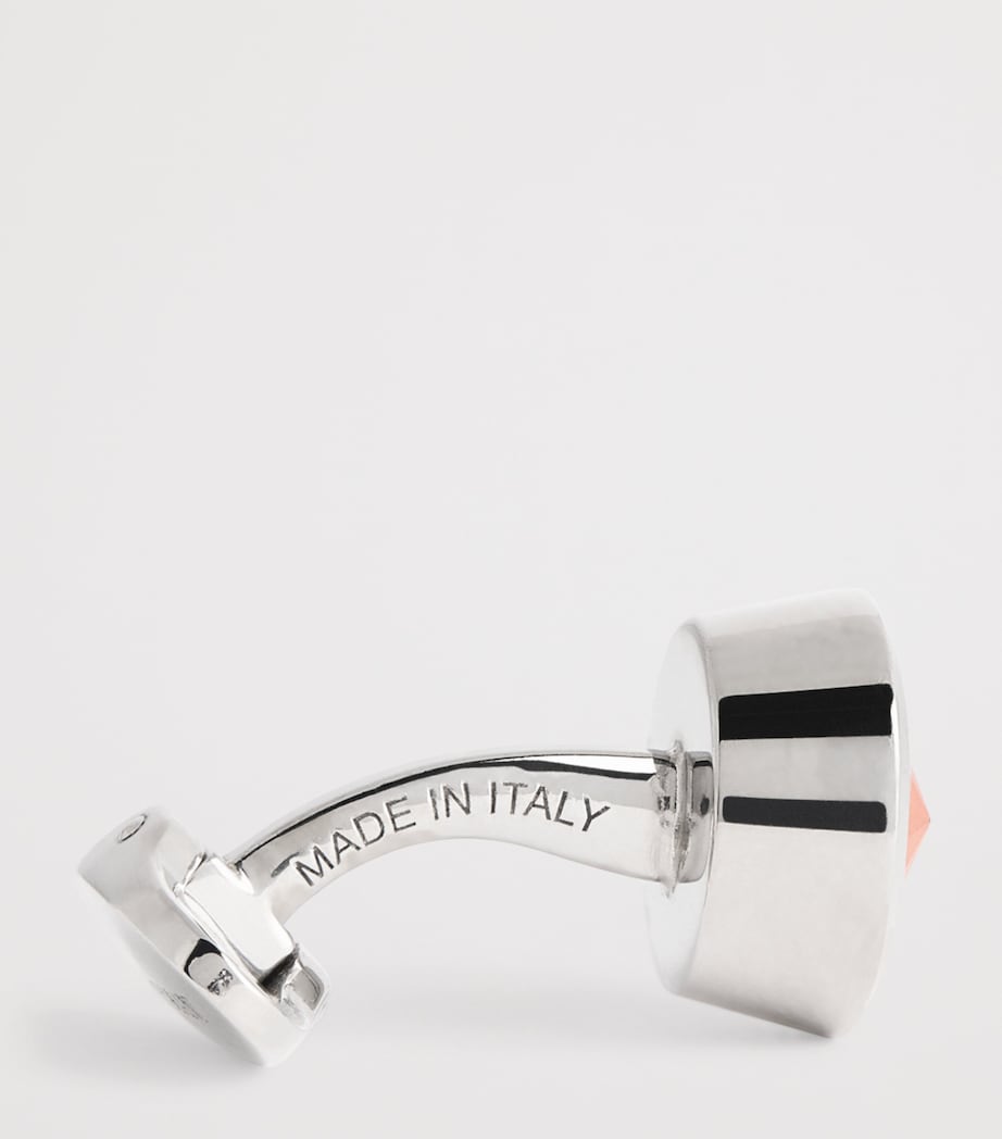 Sterling Silver Embellished Cufflinks U5041 Image 4