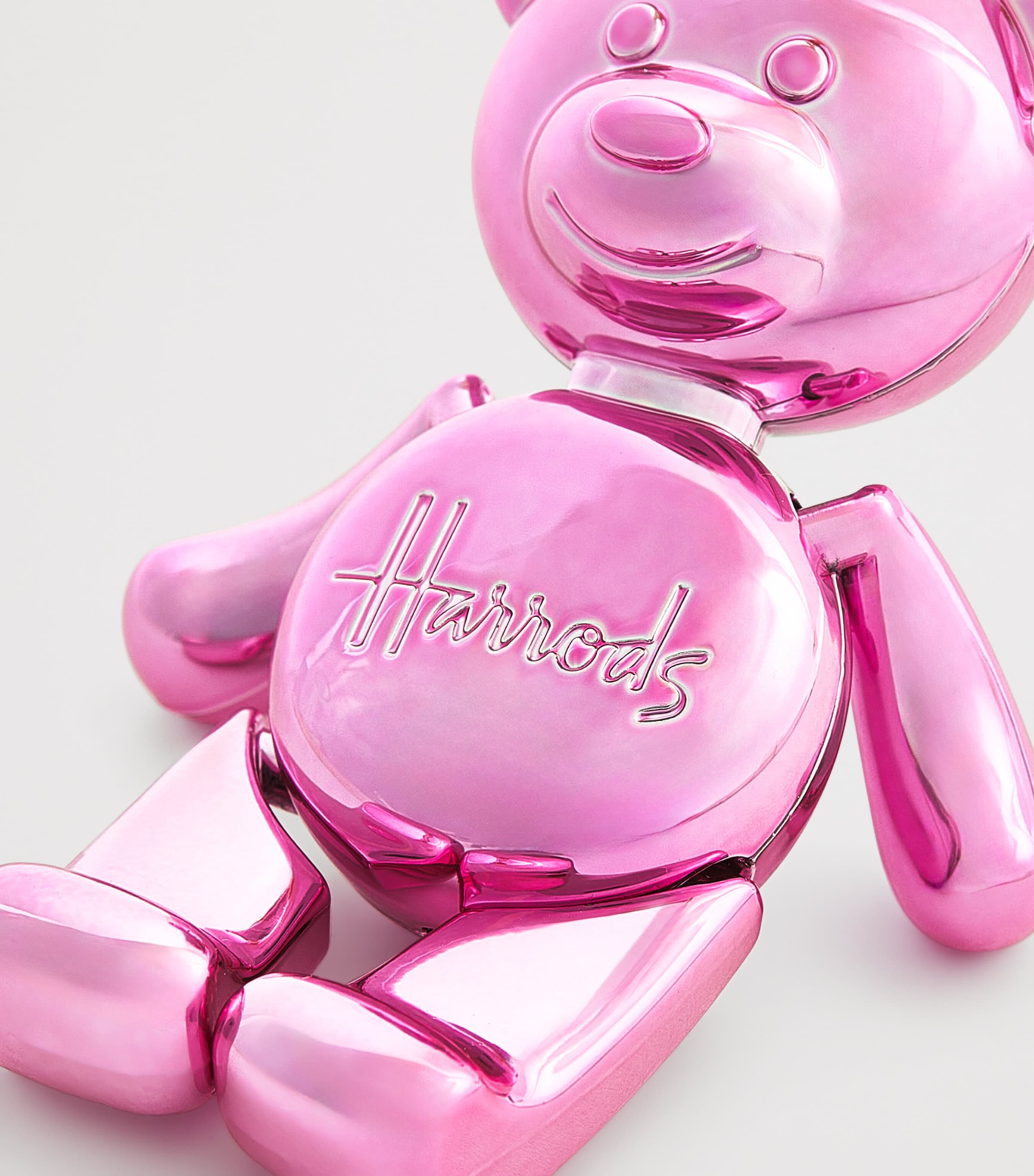 Jointed Bear Keyring PINK Image 2