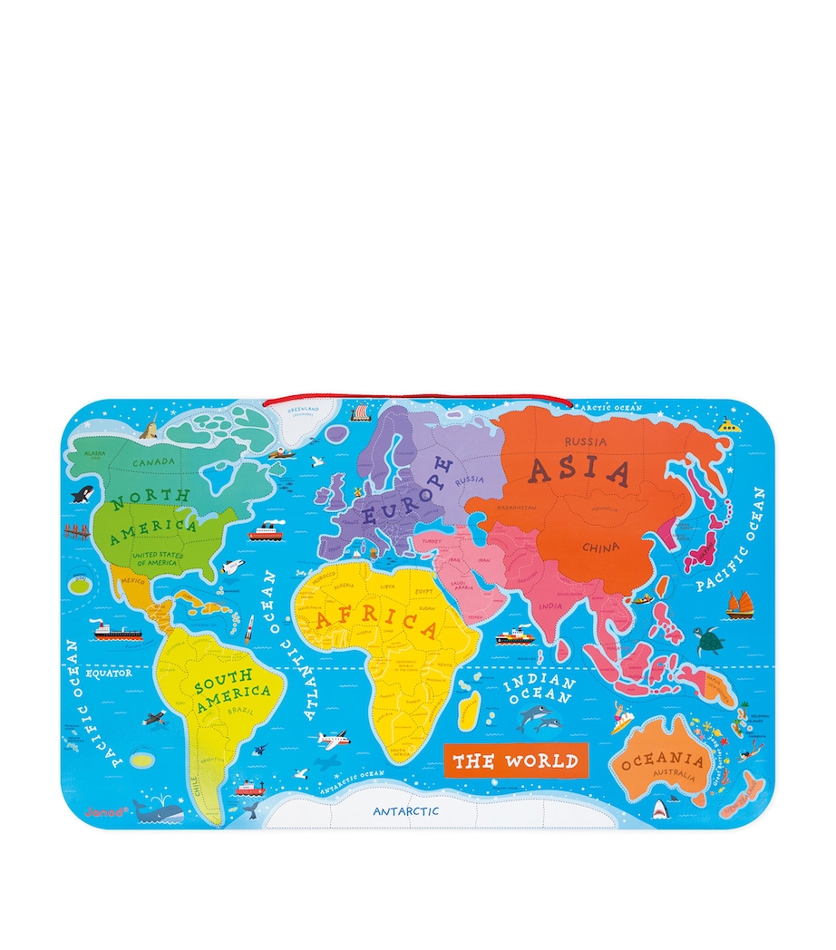 Magnetic World Map Puzzle MULTI Image 3