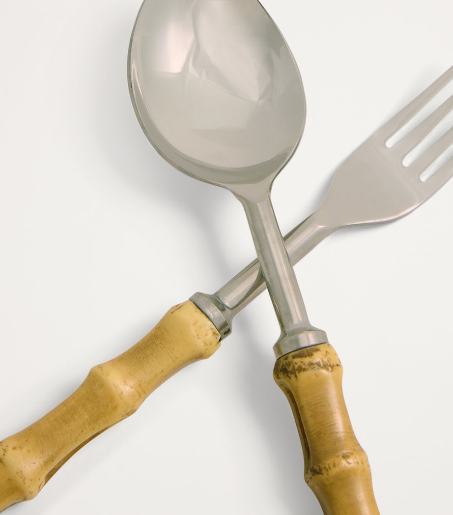 Bamboo Serving Set YELLOW Image 5