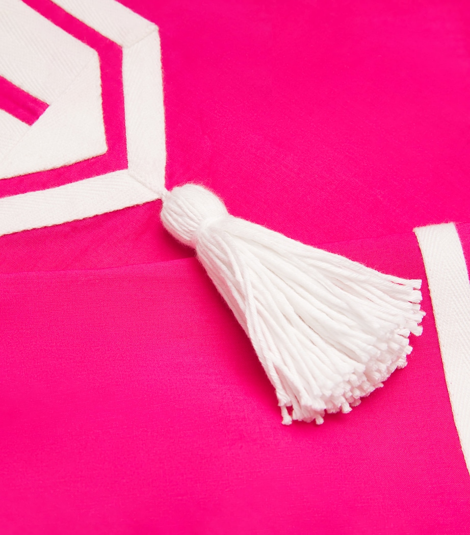 Cotton Tunic Cover-Up BOLD PINK Image 5