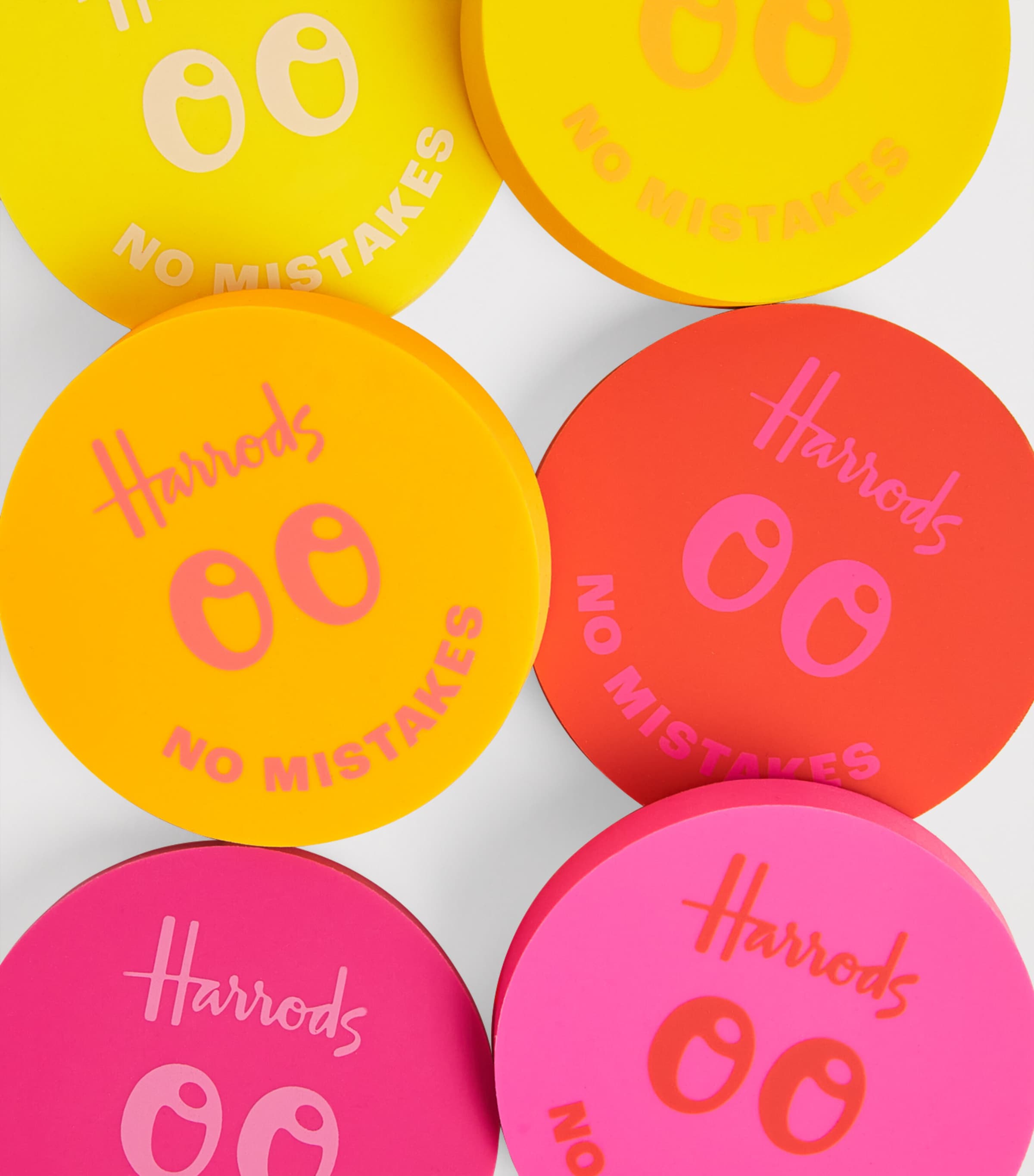 No Mistakes Erasers (Set of 6) PINK Image 3