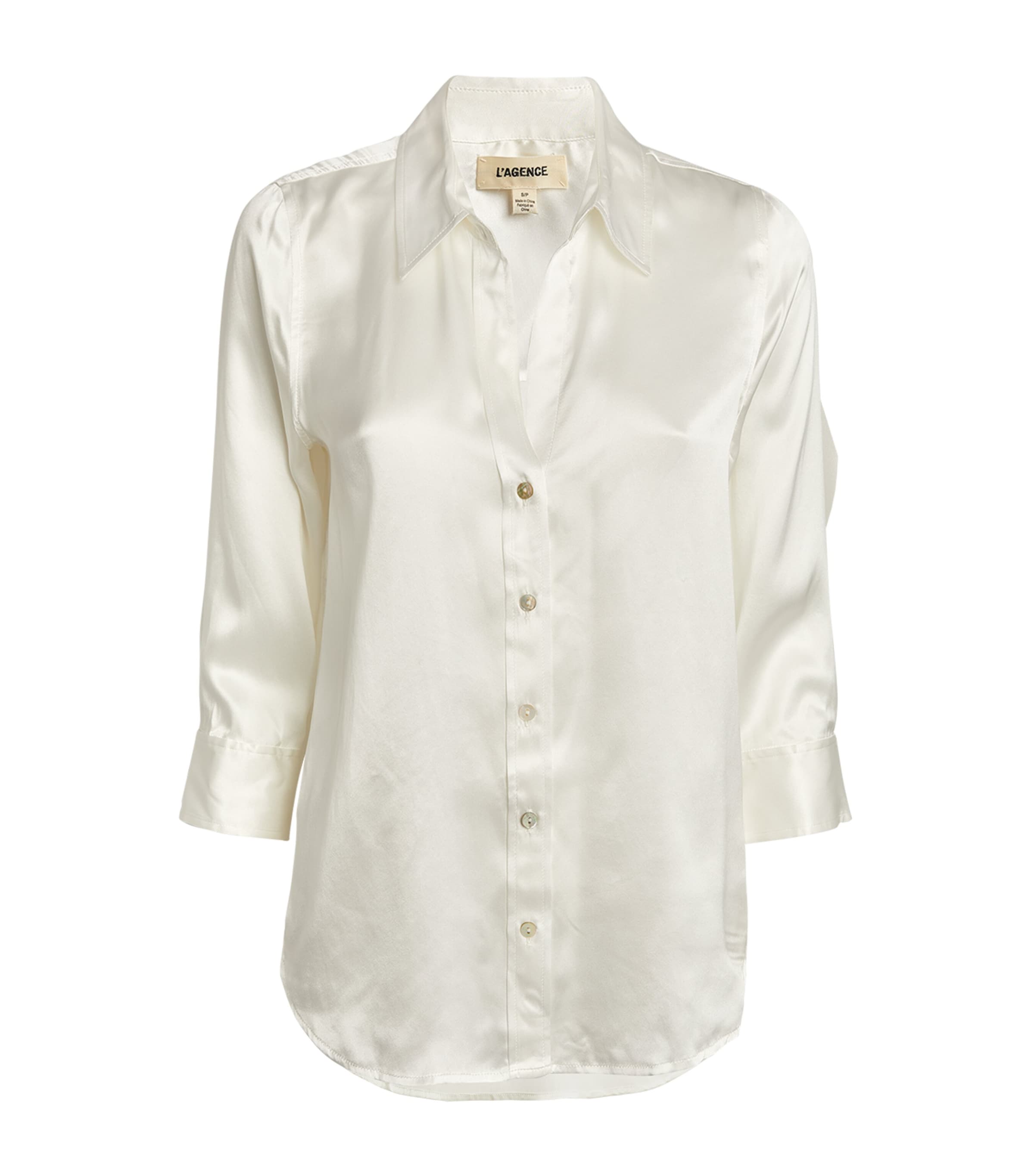 L'agence Dani Sleeve Blouse In Ivory