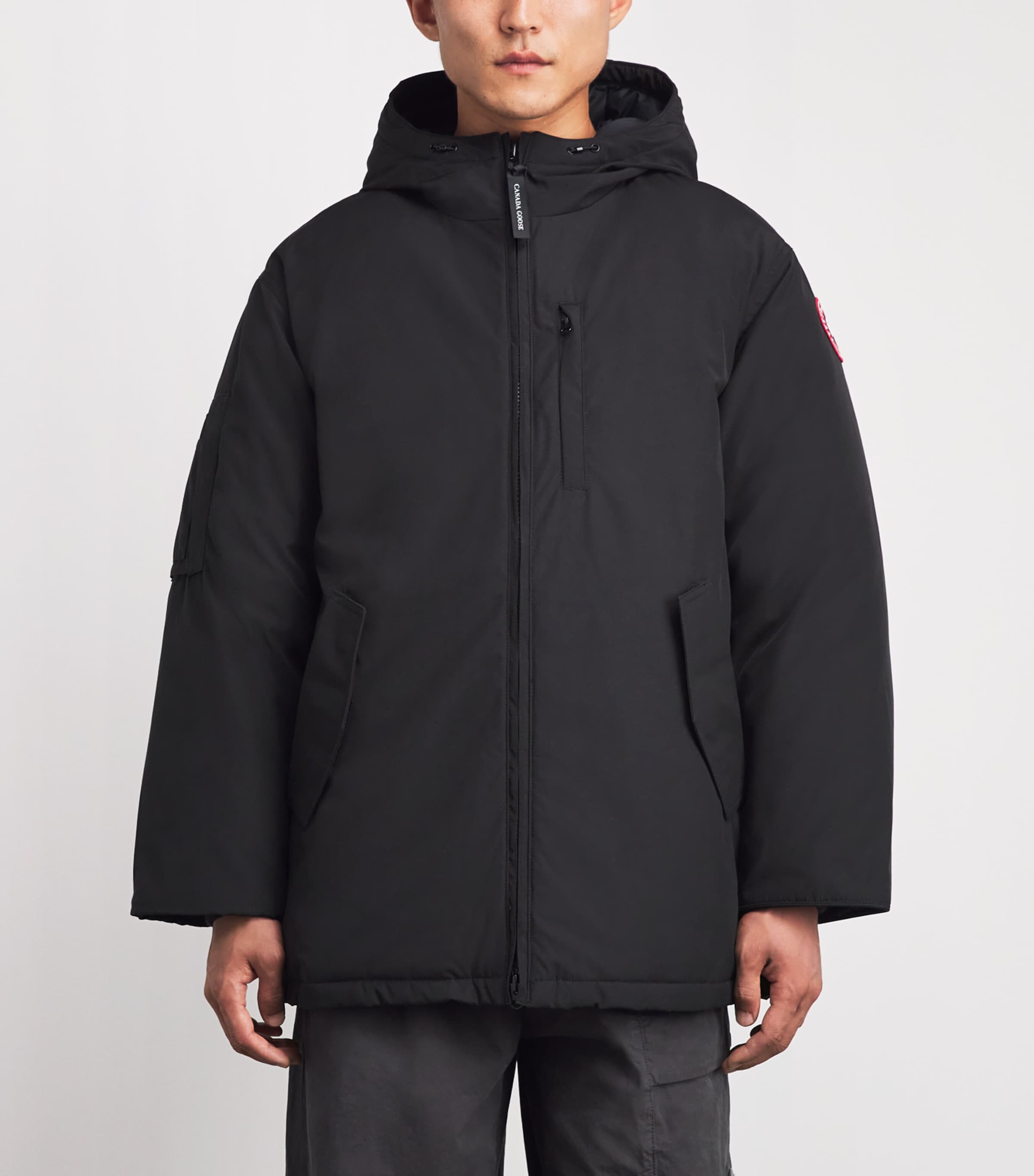 Canada Goose Mens Down Murray Parka Black Image 4