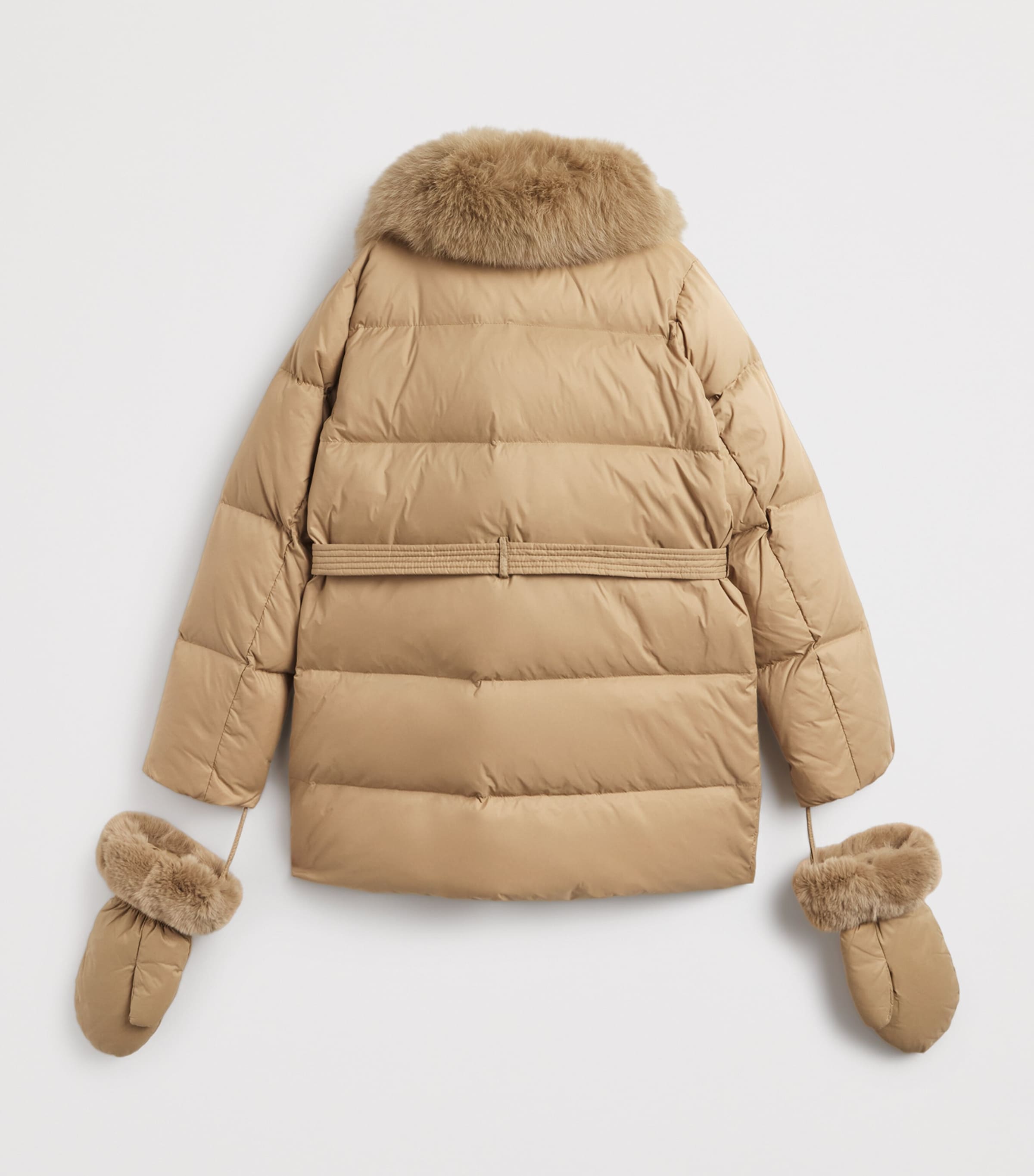 Fur-Trim Down Puffer Coat (10 Years) A2099LIEGEOIS Image 2