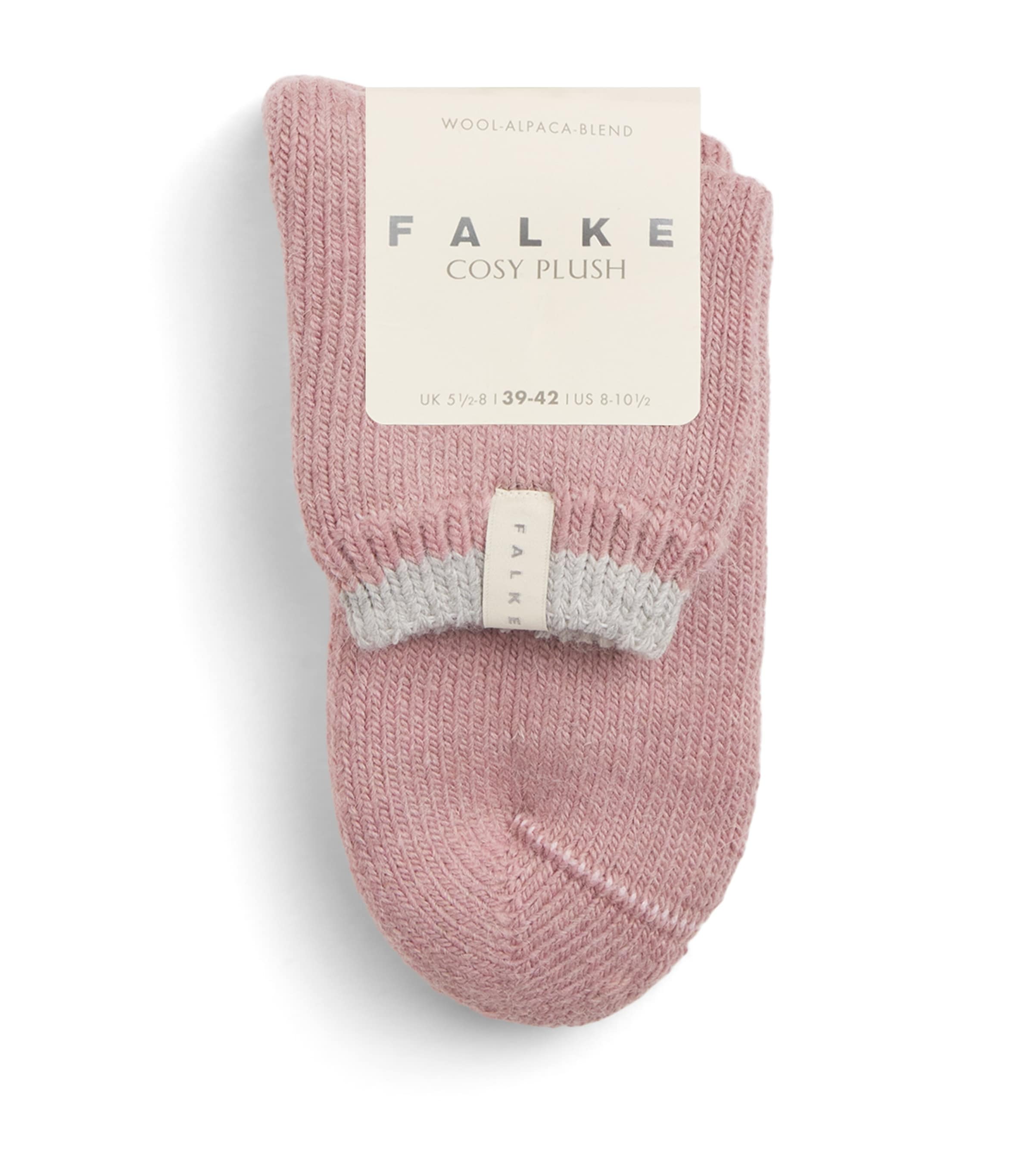 Shop Falke Cosy Plush Socks In Pink