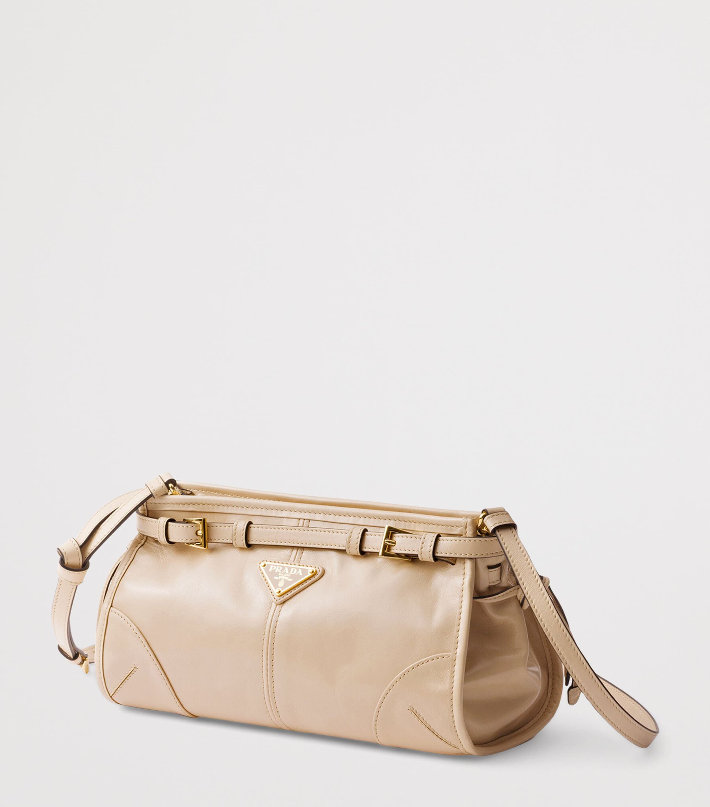Small Leather Shoulder Bag F03MV Image 3