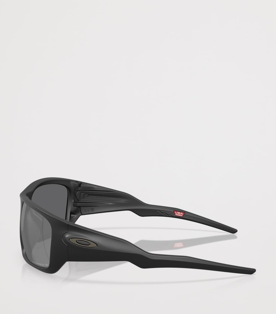 Oakley Masseter Rectangle Sunglasses Black Image 3