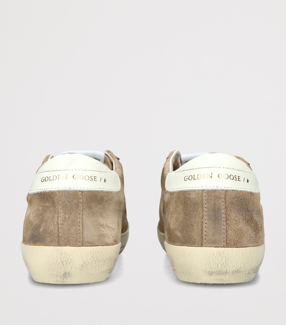 Golden Goose Suede Super Star Sneakers Tan Comb Image 2