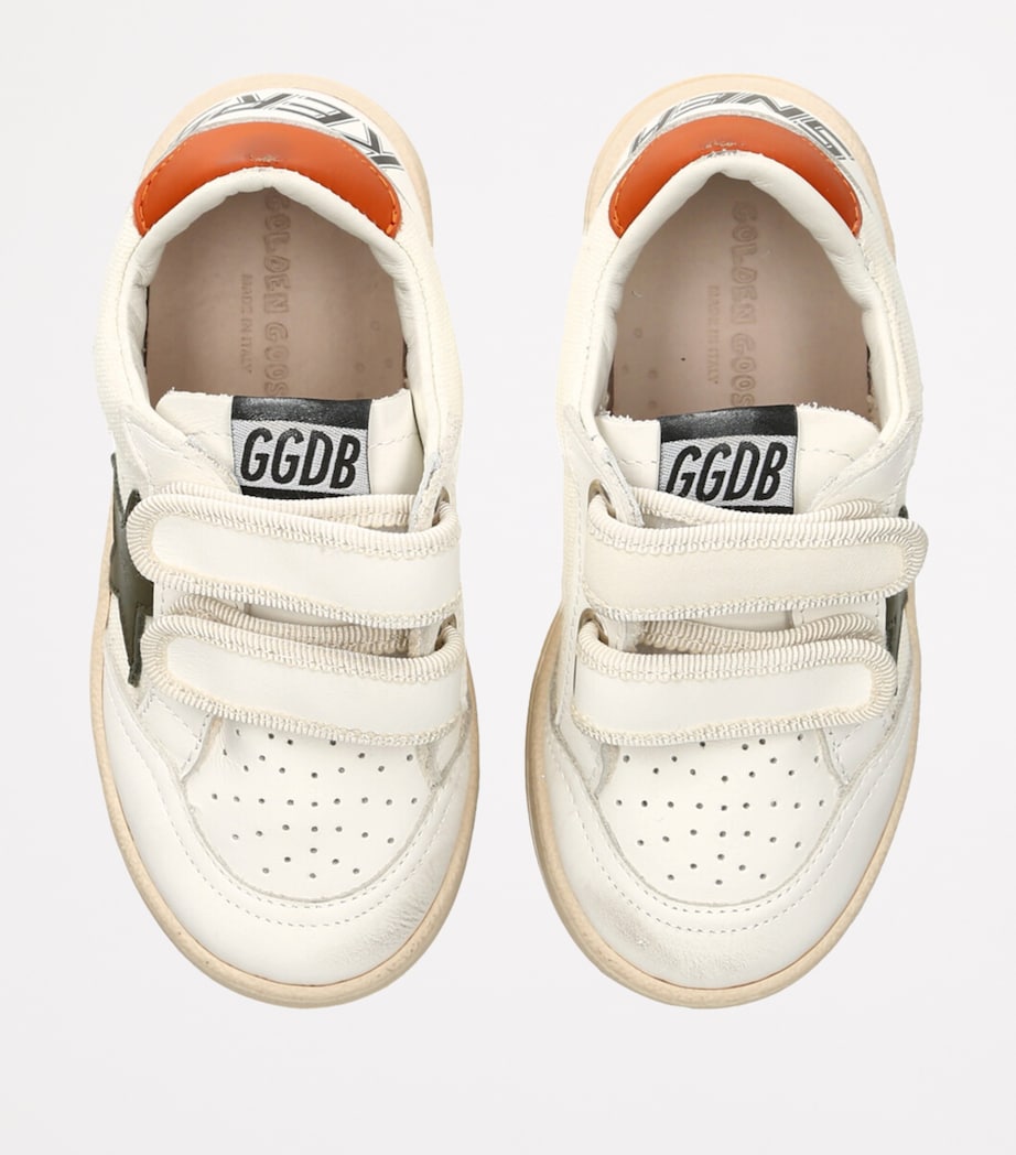 Leather Ball Star Sneakers WHITE/COMB Image 4