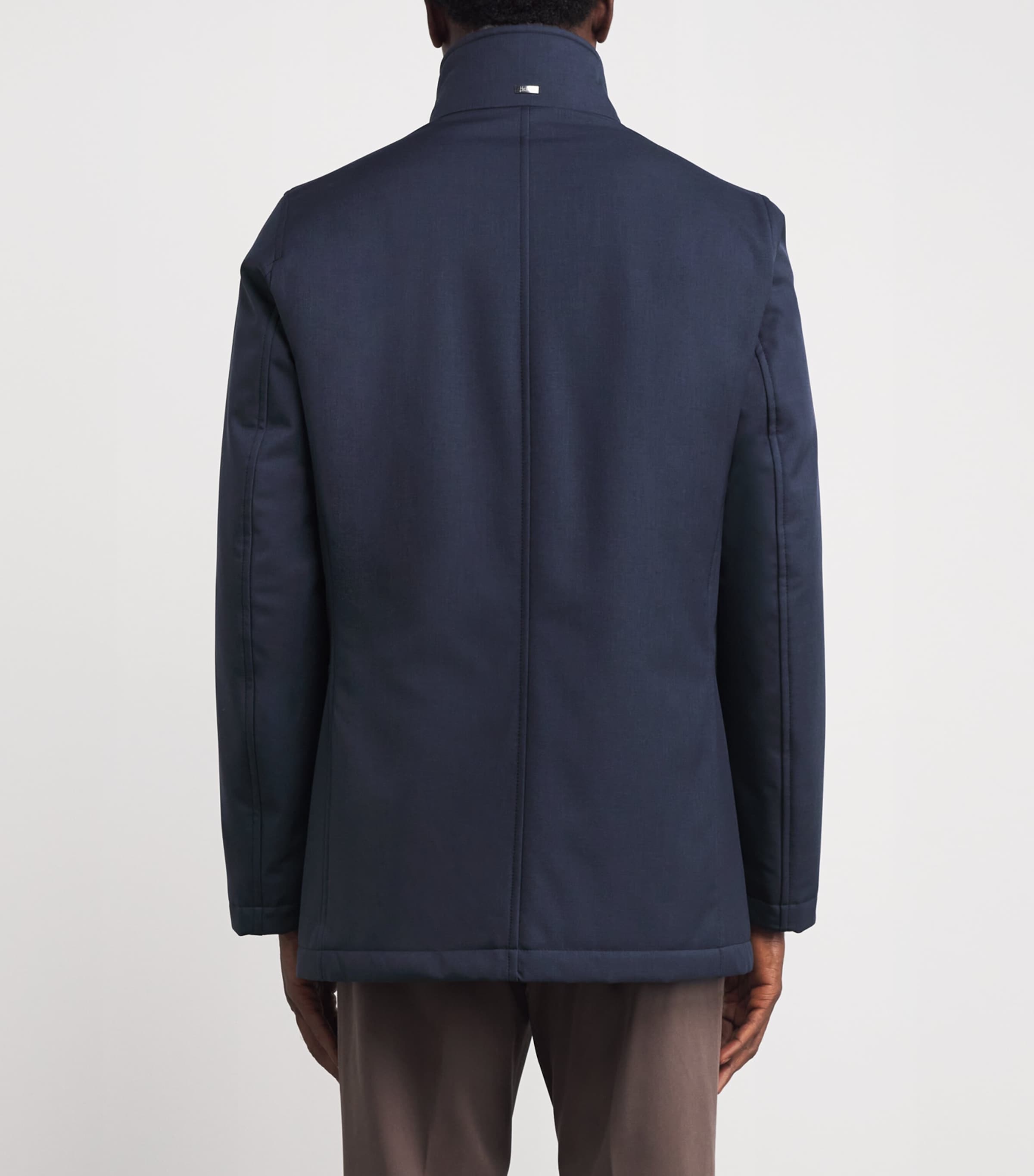 Padded Car Coat 9200 BLUE Image 4