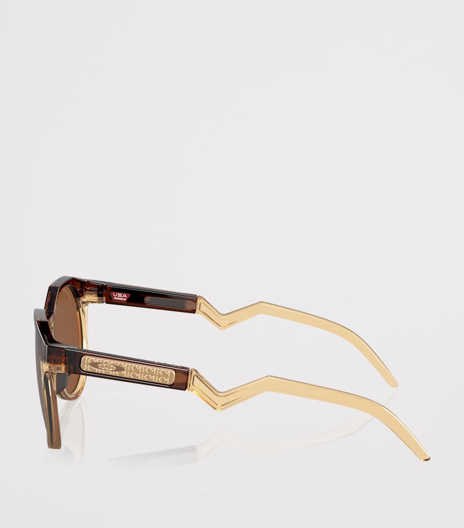 Oakley Kylian Mbappé Signature Series HSTN Sunglasses Brown Image 3