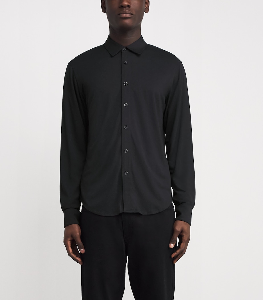 Cotton Jersey Shirt BLACK Image 3