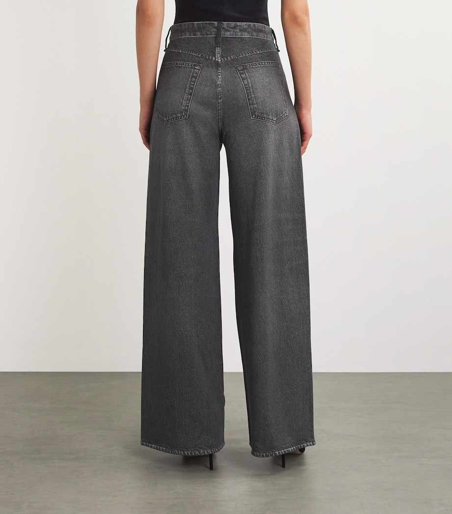 Miramar Sofie Wide-Leg Jeans WASHED BLACK Image 4