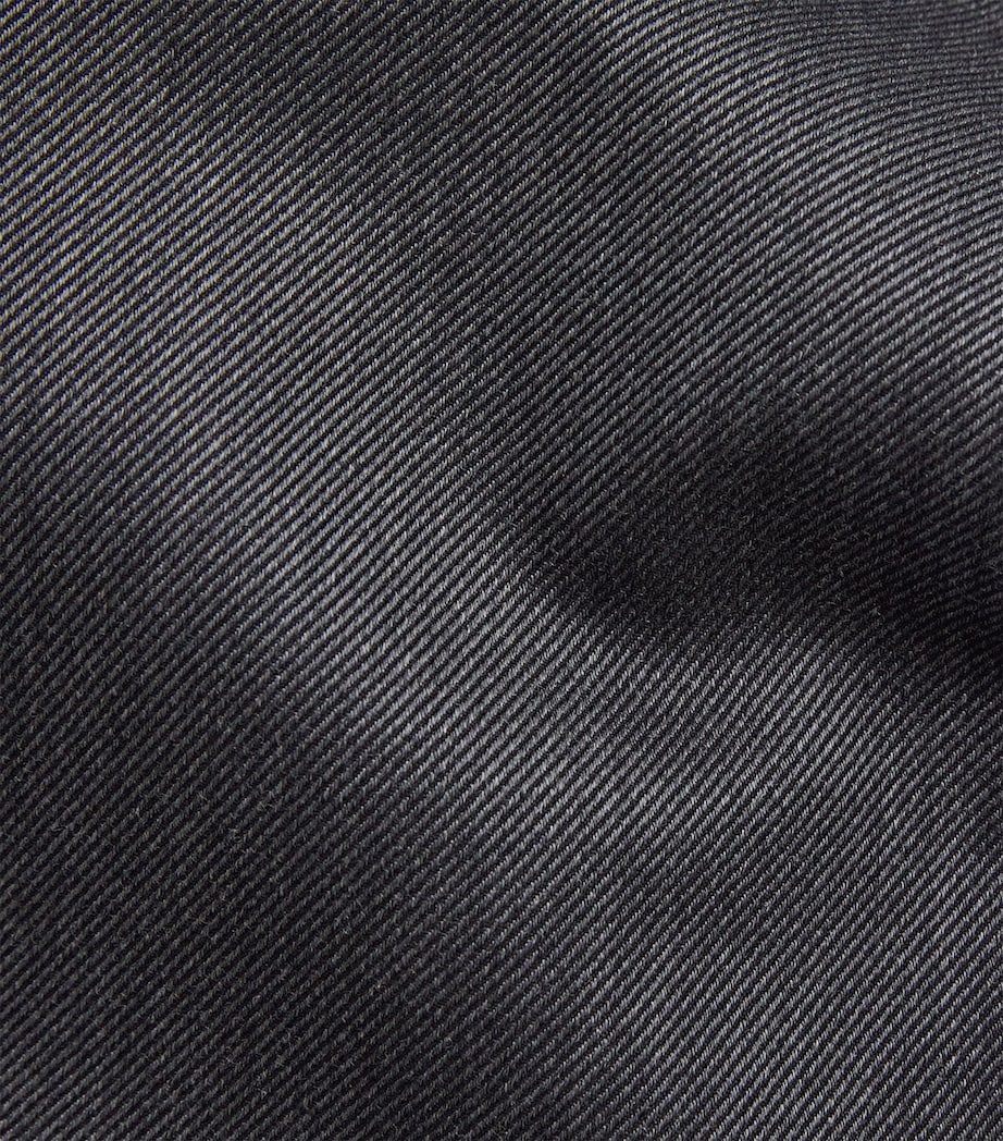 Wool-Cotton Straight Jeans 1100 Image 5