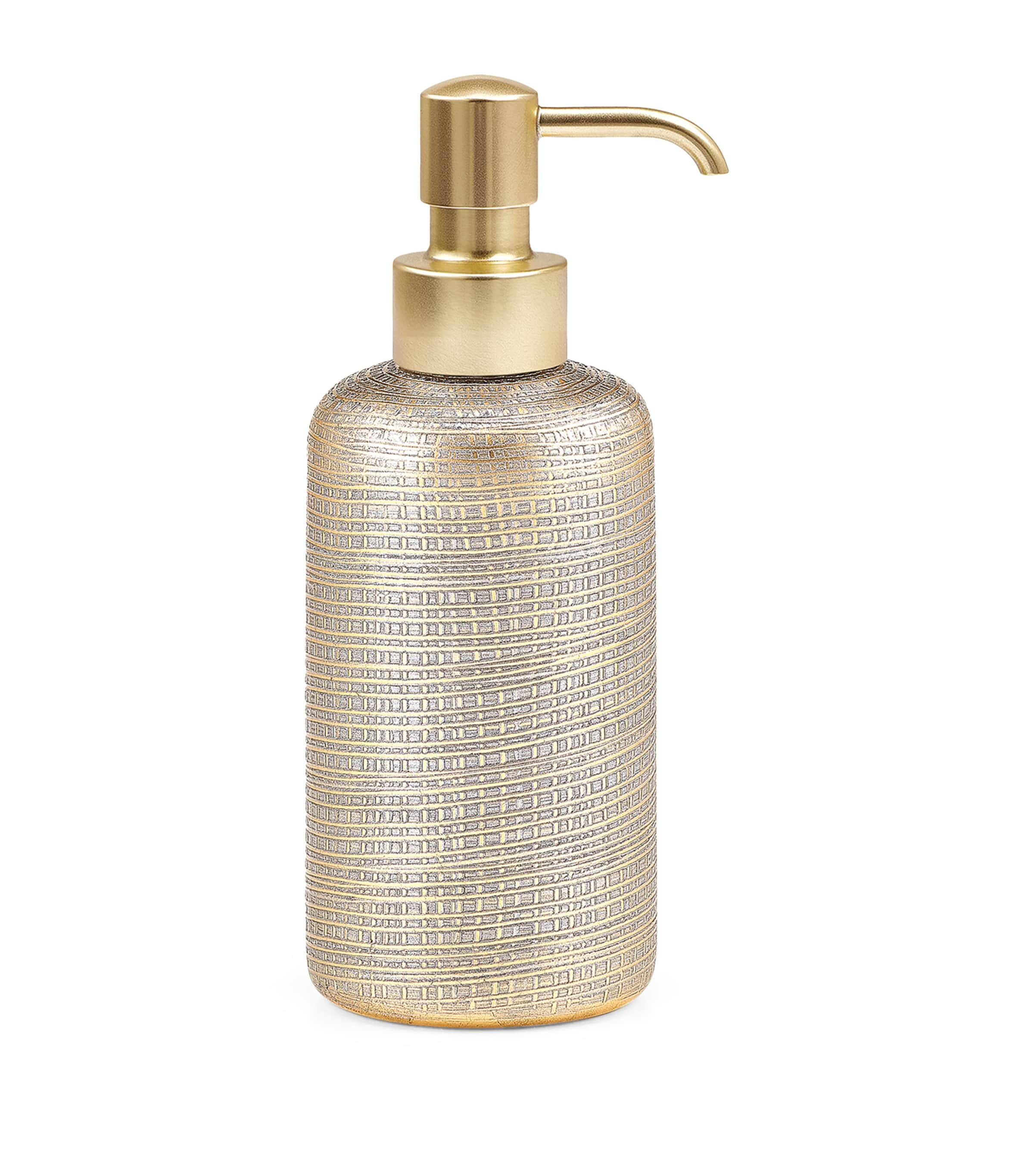 Labrazel Woven Soap Dispenser In Gold