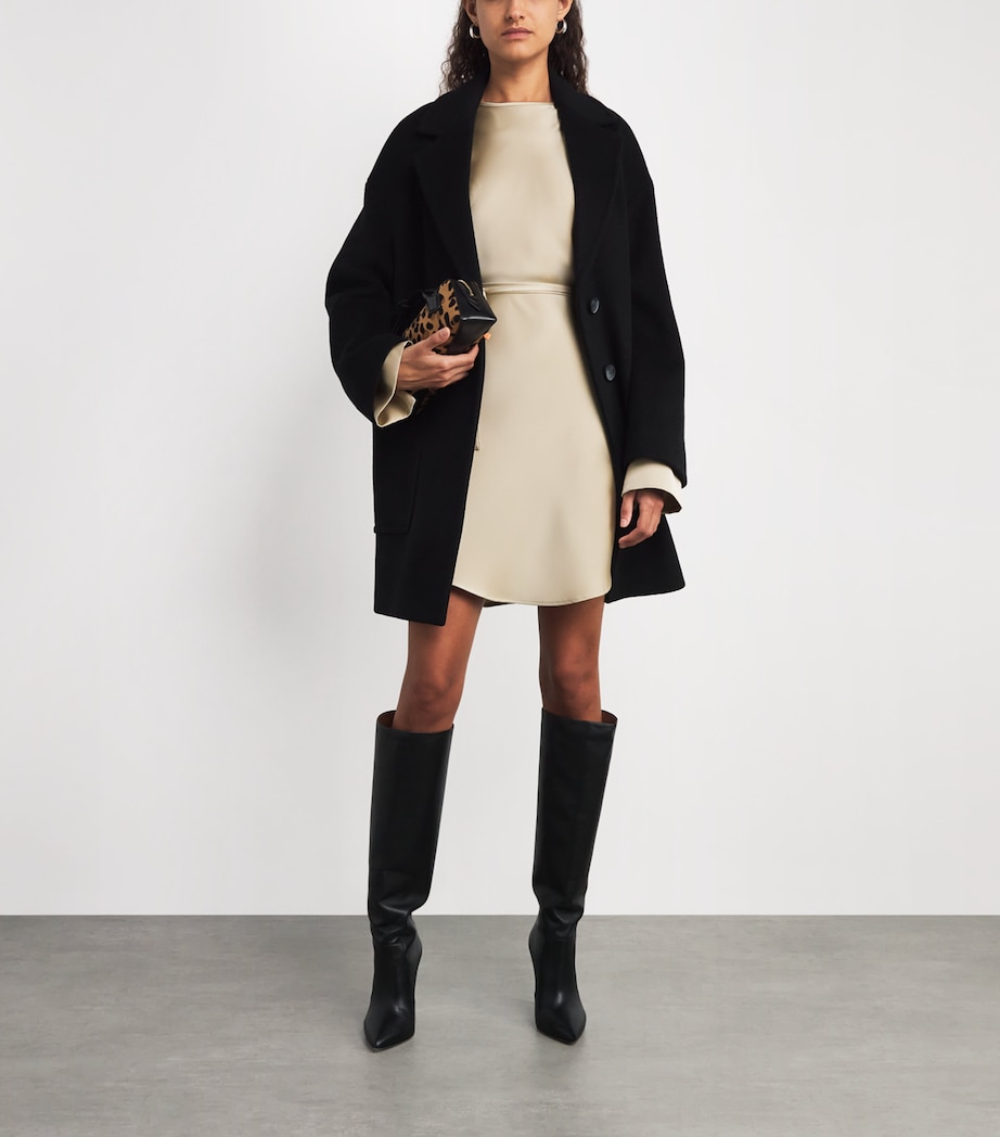 Satin Mini Dress BEIGE Image 2