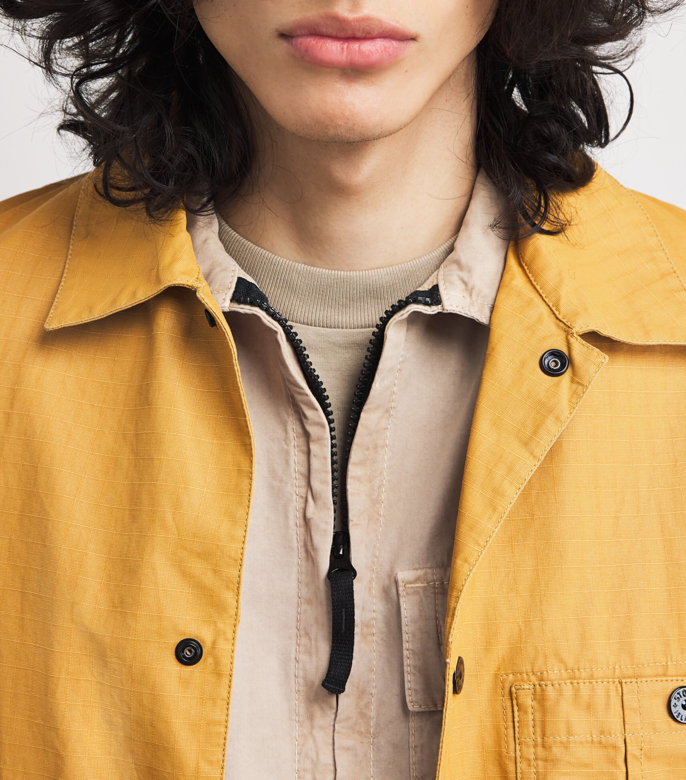 Organic Cotton Canvas Jacket V019A Image 6