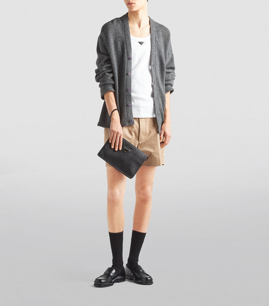 Saffiano Leather Pouch F0002 Image 6