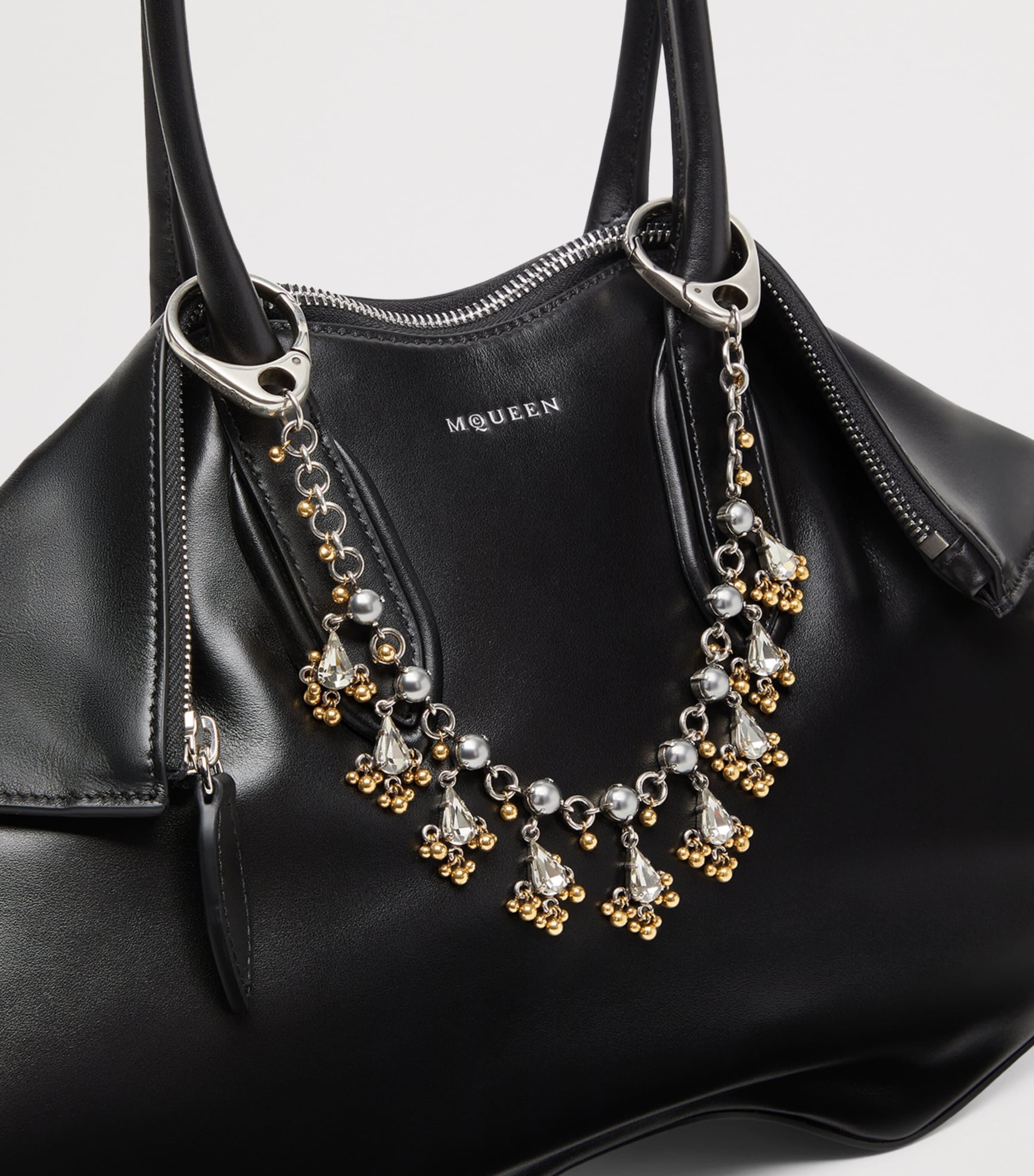 McQueen Lustre Chain Bag Charm Image 2