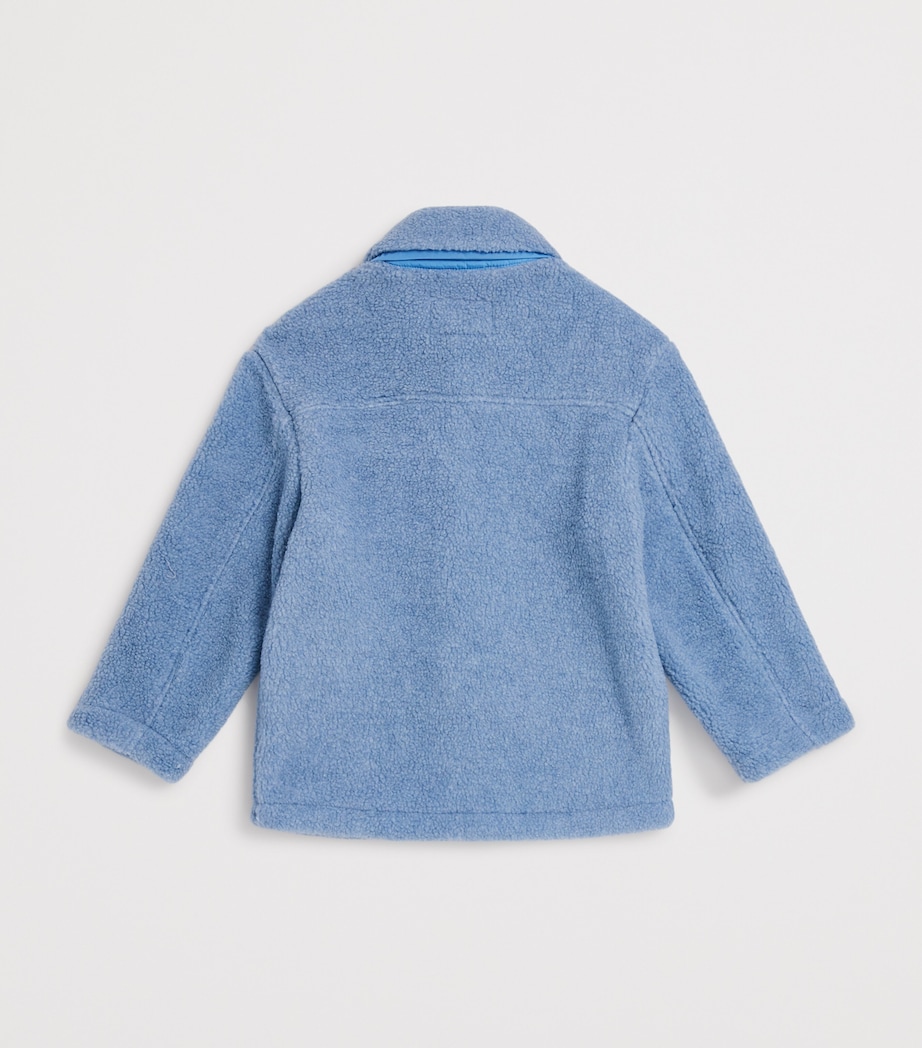 Fleece Jacket (2-14 Years) 462POWDER BLUE Image 2