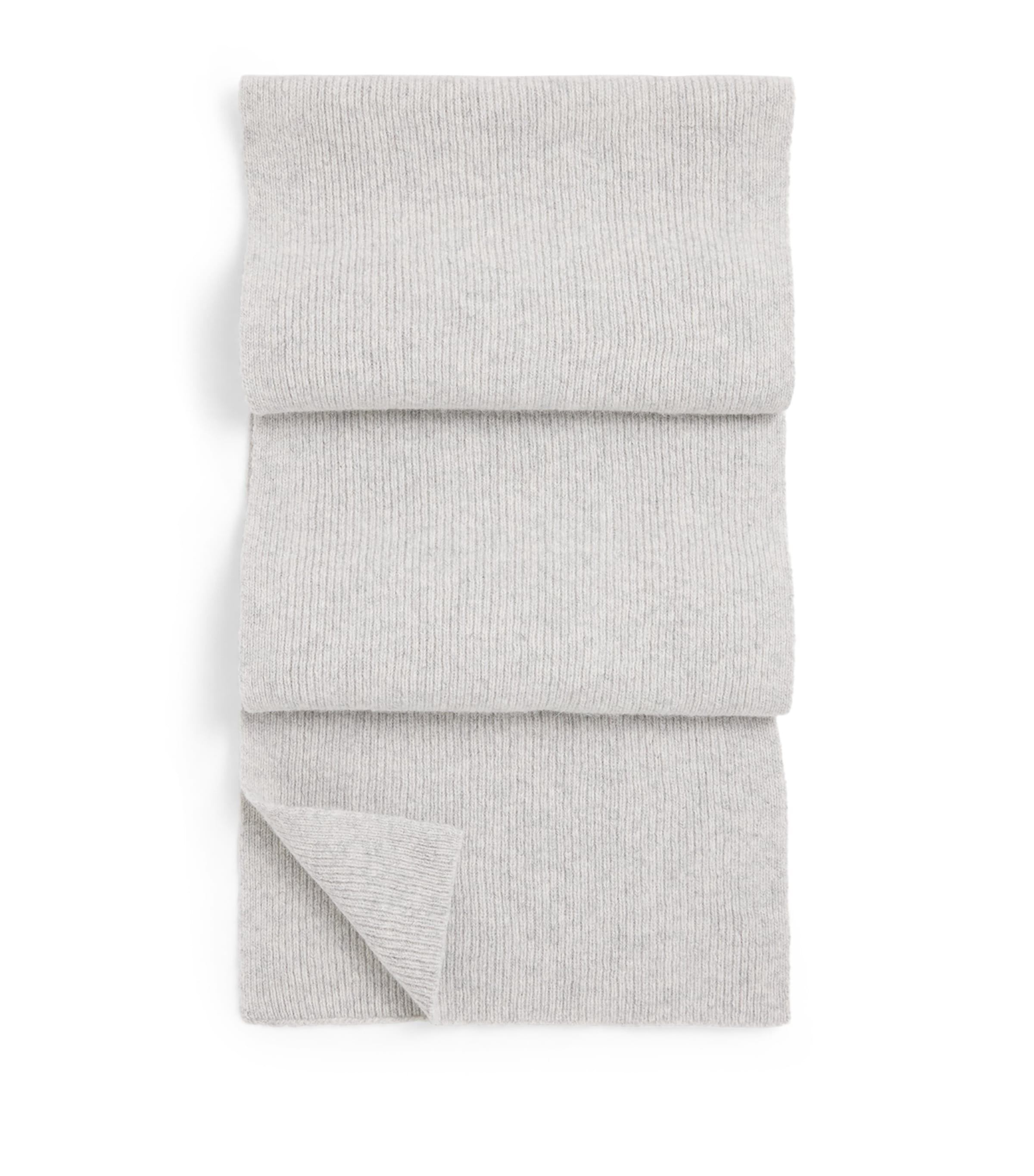 Lambswool Classic Scarf SILVER Image 1