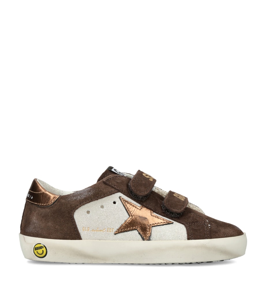 Golden Goose Suede Old School Sneakers Brown/oth Image 1
