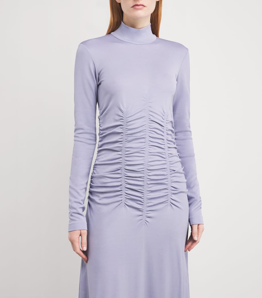 Ruched Maxi Dress 6004 HYACINTH Image 6