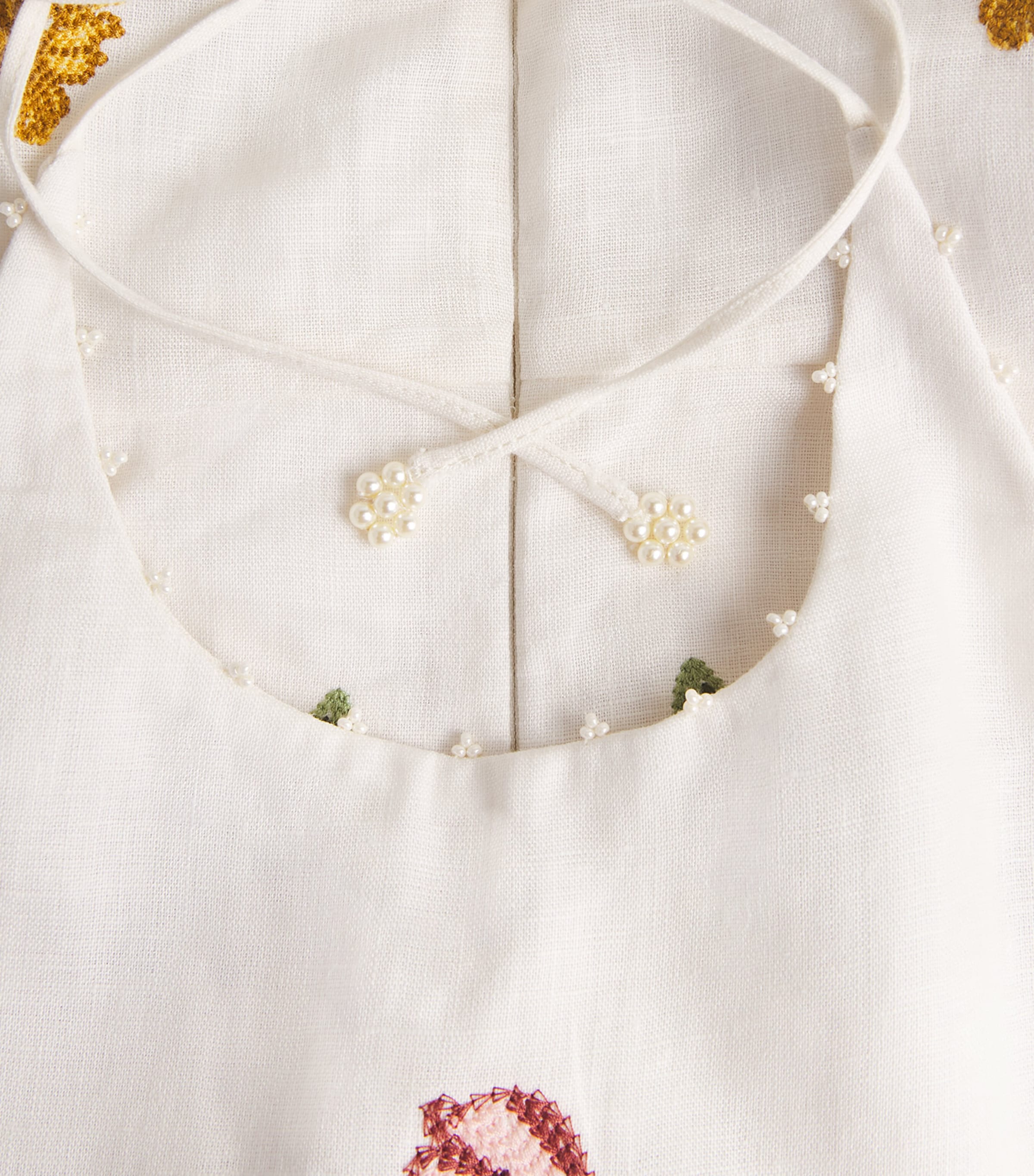 Linen Balsa Cordillera Midi Dress MULTICOLOR Image 6