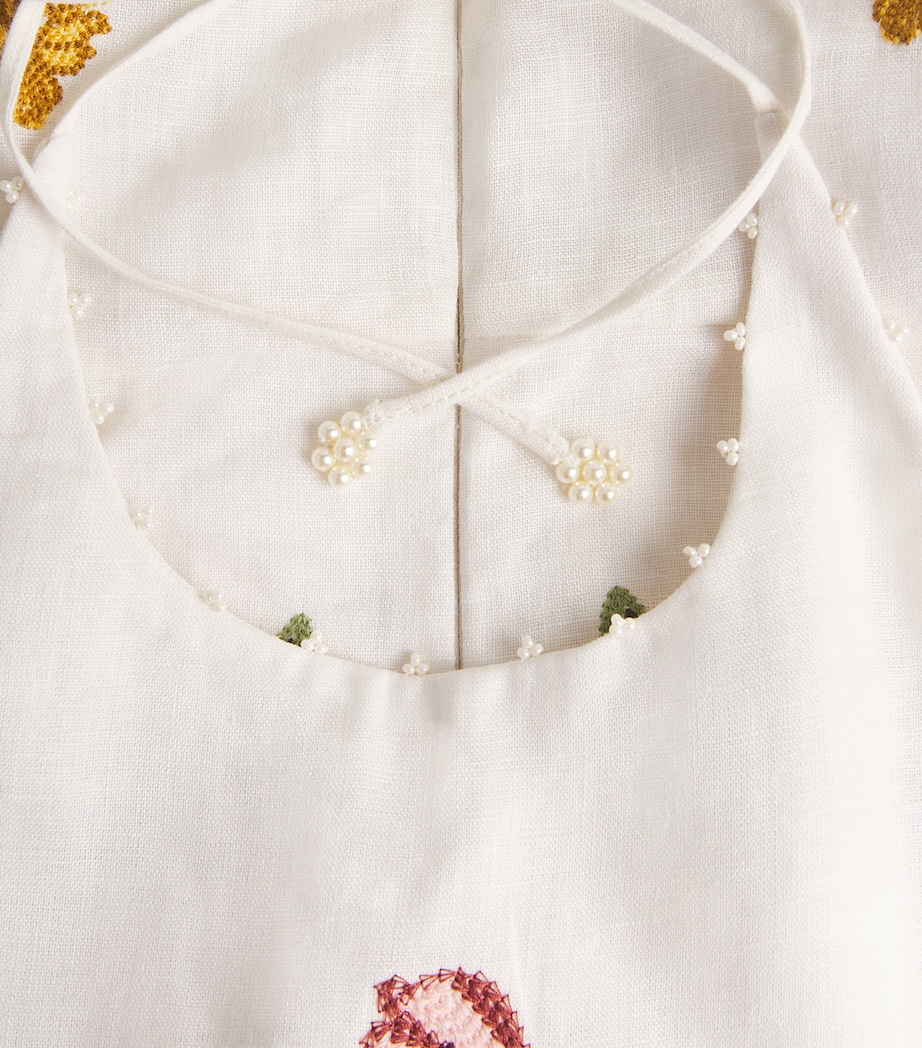 Linen Balsa Cordillera Midi Dress MULTICOLOR Image 6