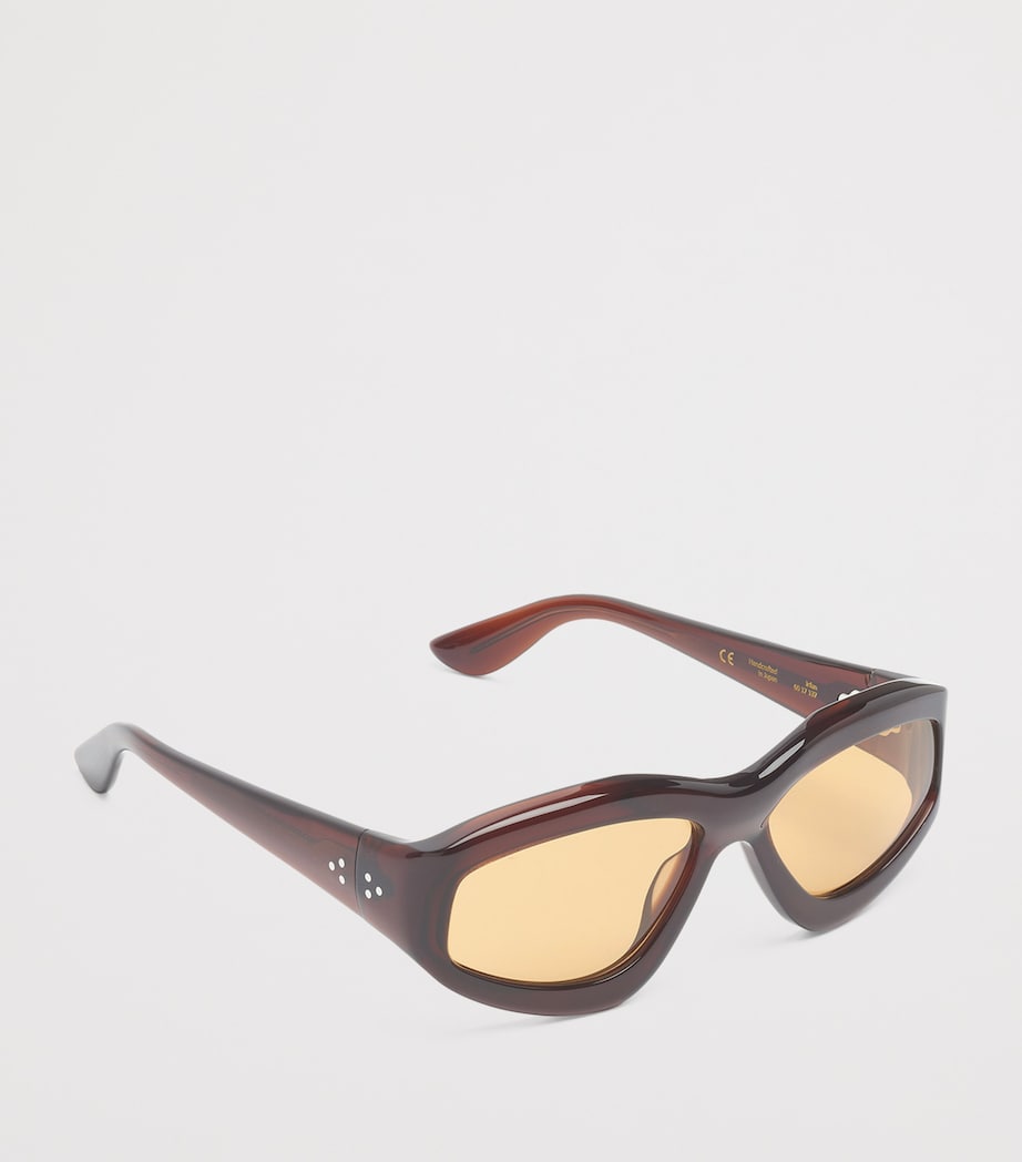 Acetate Irfan Sunglasses BUNAA/ KHAKI Image 3