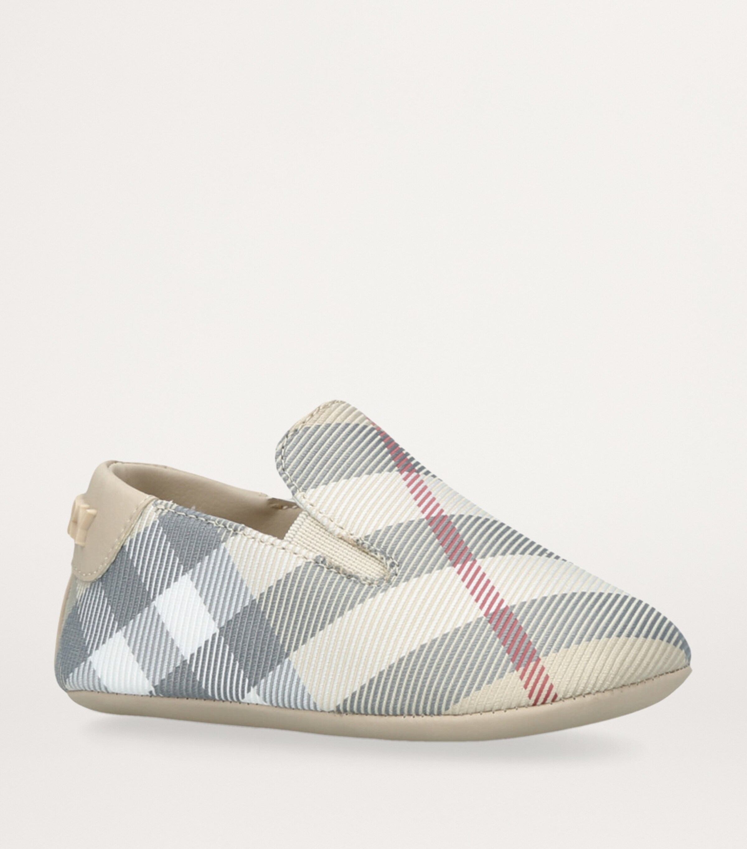 Check Slip-On Booties BEIGE COMB Image 3