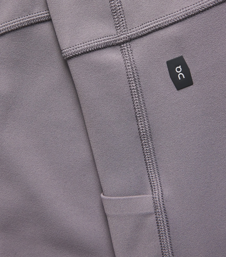 On Womens Studio 7/8 Leggings Ember Image 6