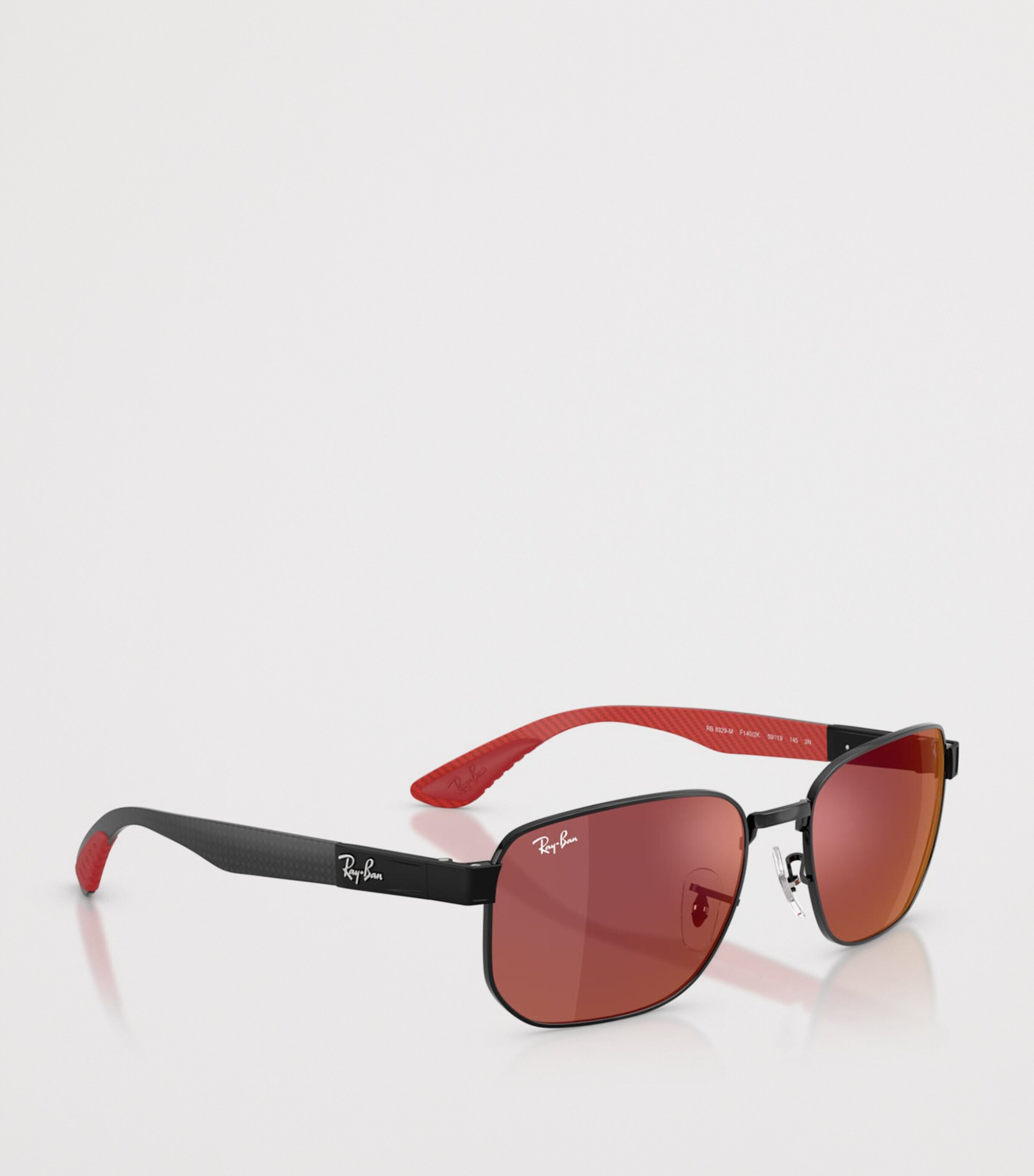 Ray-Ban Scuderia Ferrari Square Sunglasses Black Image 5