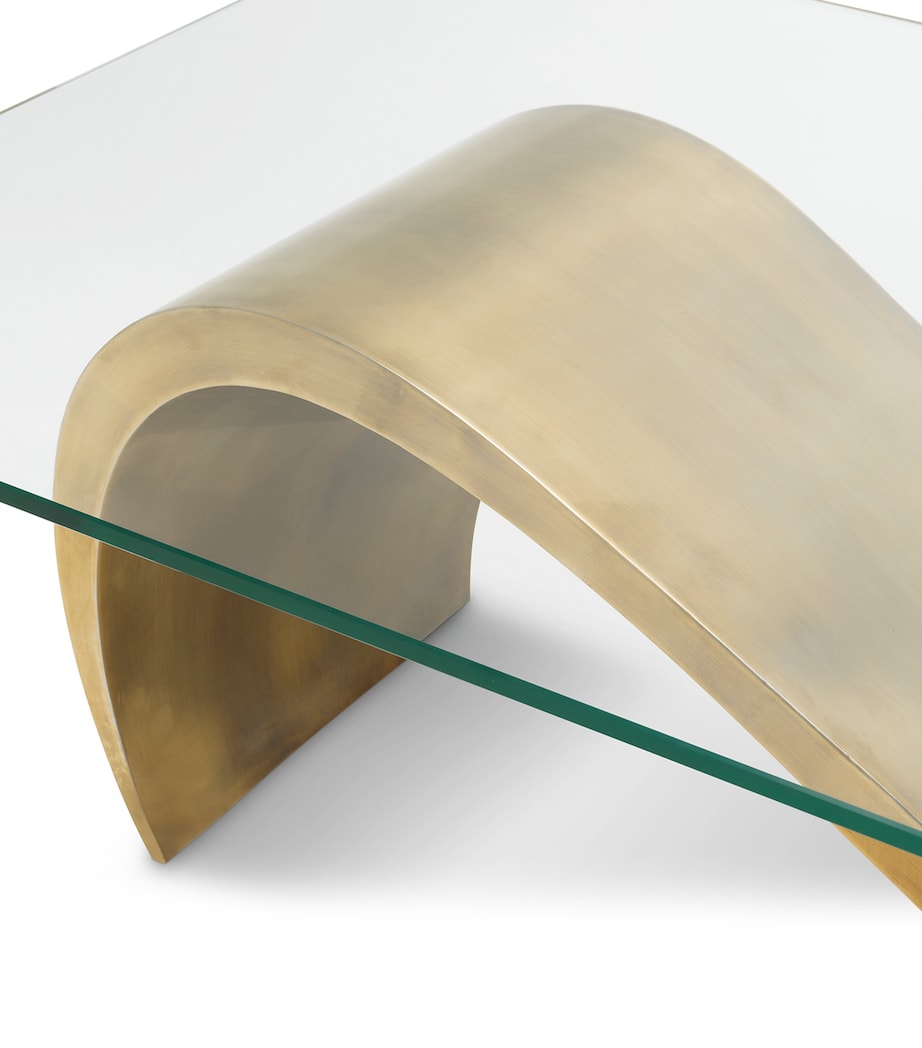 Eichholtz Chambertin Coffee Table Brass Image 4
