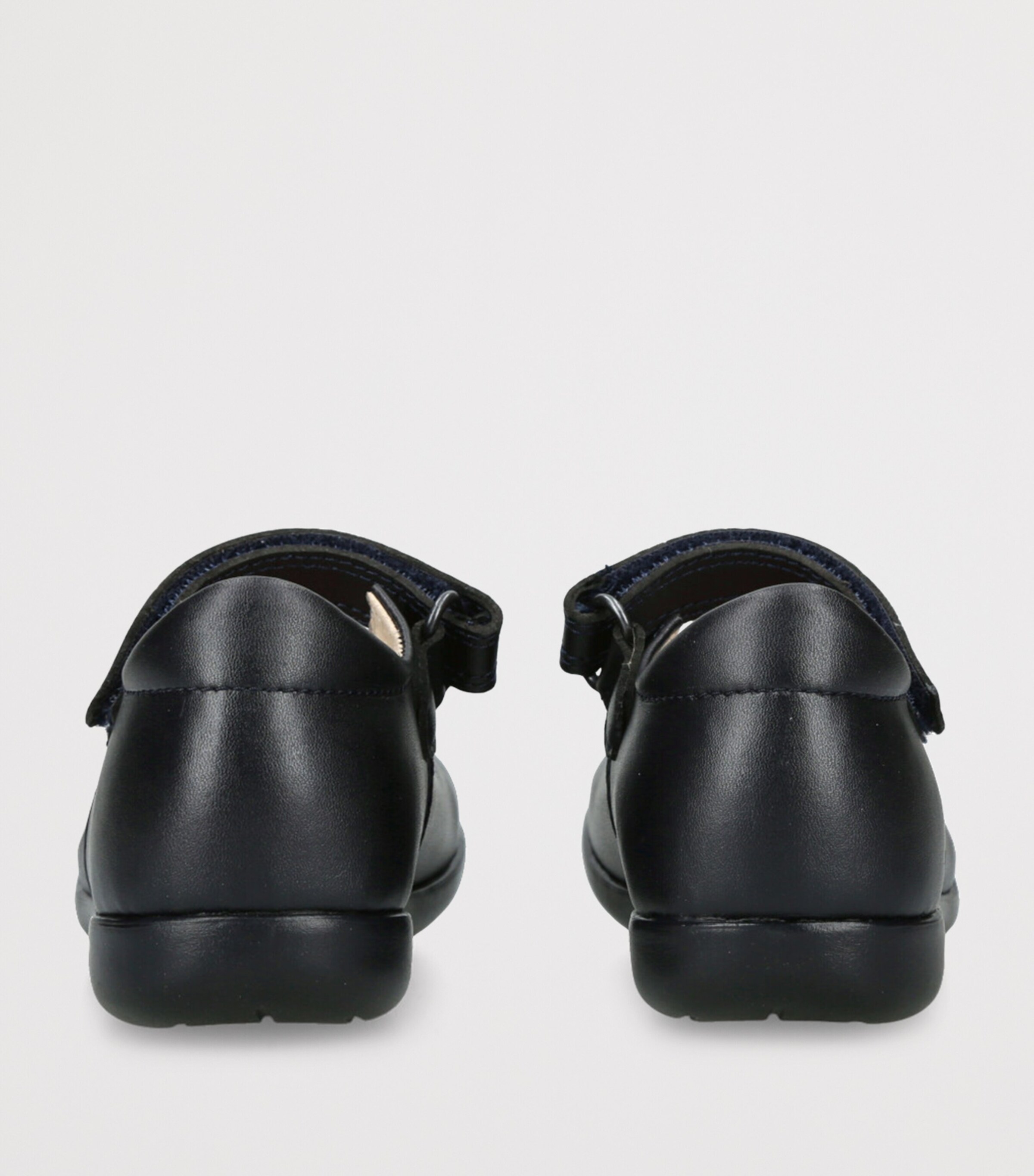 Leather Emily School Shoes NAVY Image 2