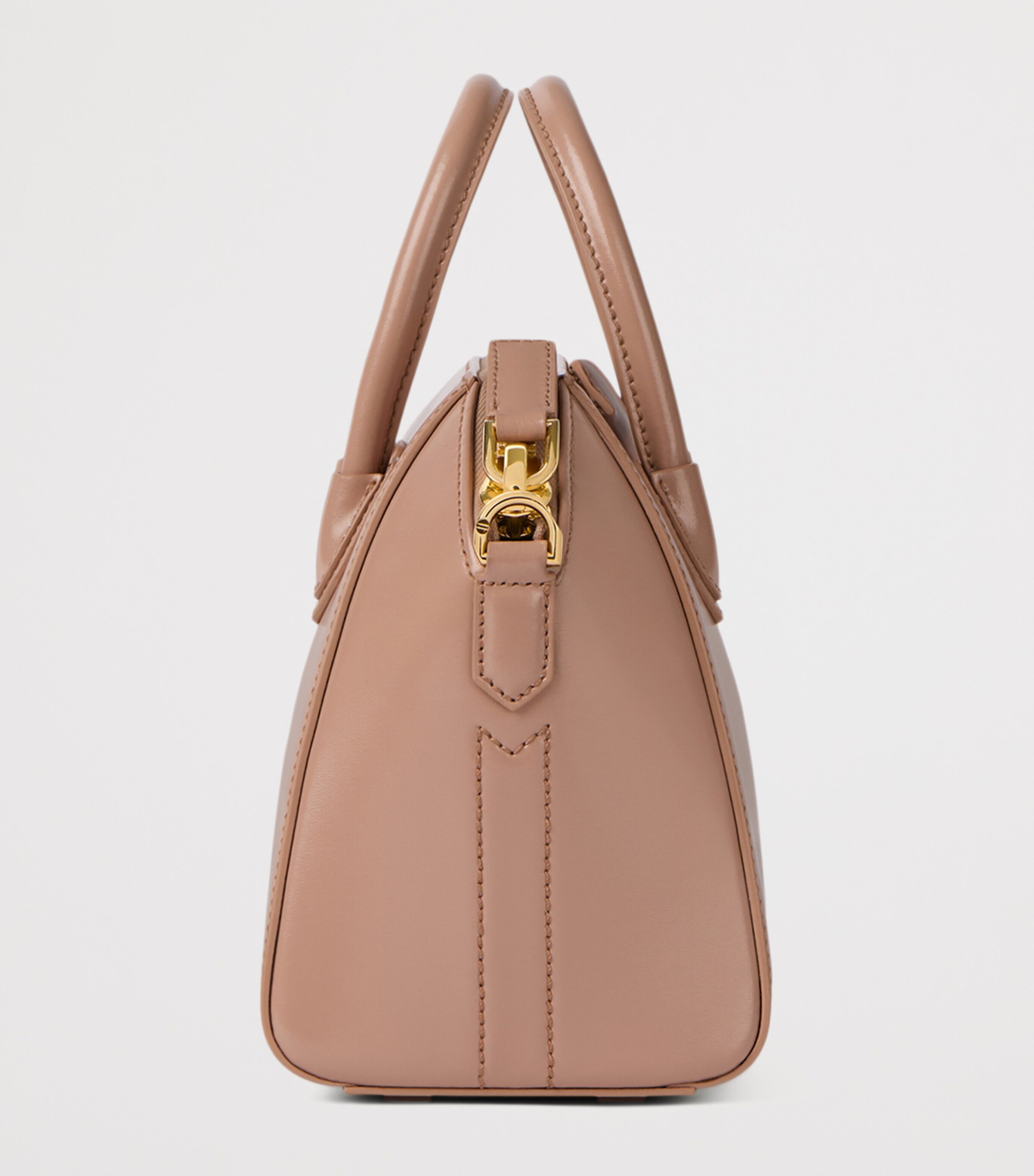 Mini Leather Antigona Top-Handle Bag BLUSH PINK Image 3