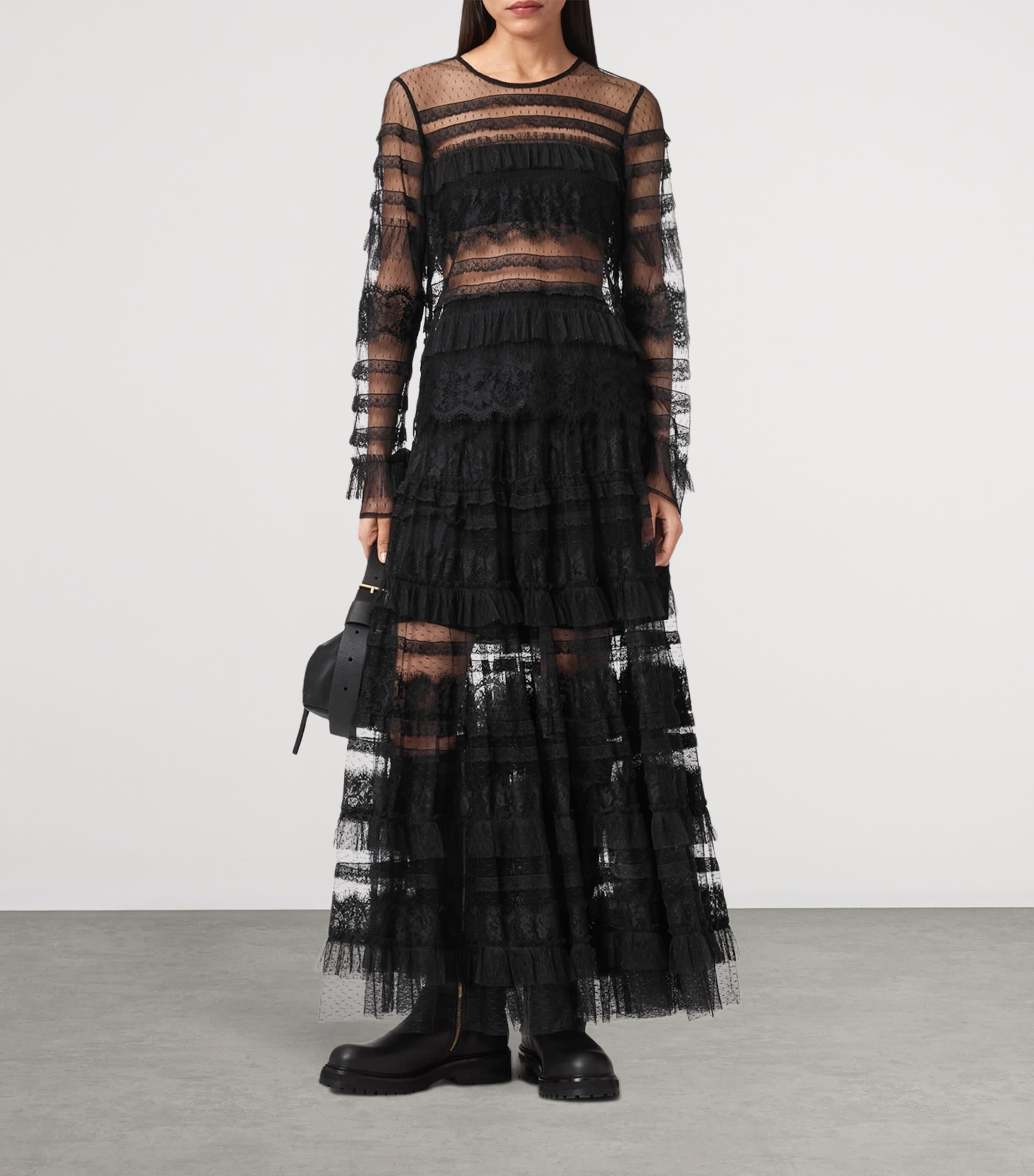 Tulle Arlea Top BLACK Image 2