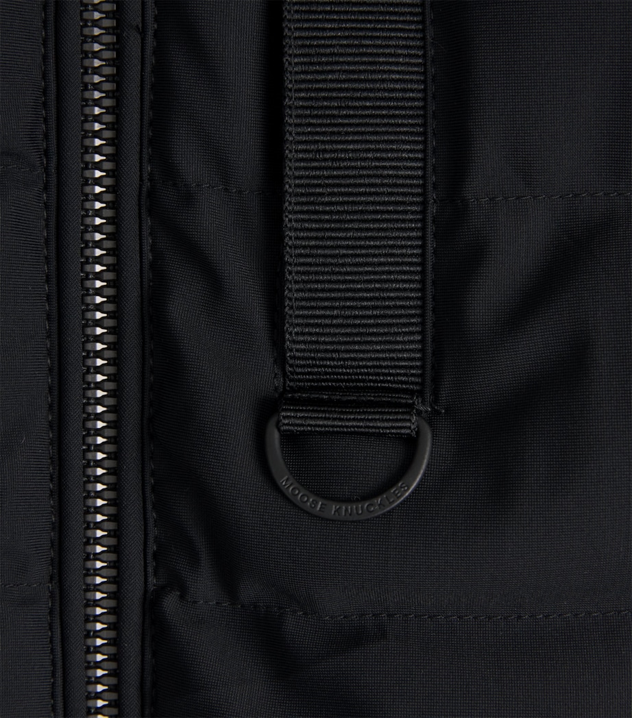 Moose Knuckles Mens Kamet Hybrid Jacket Black Image 6