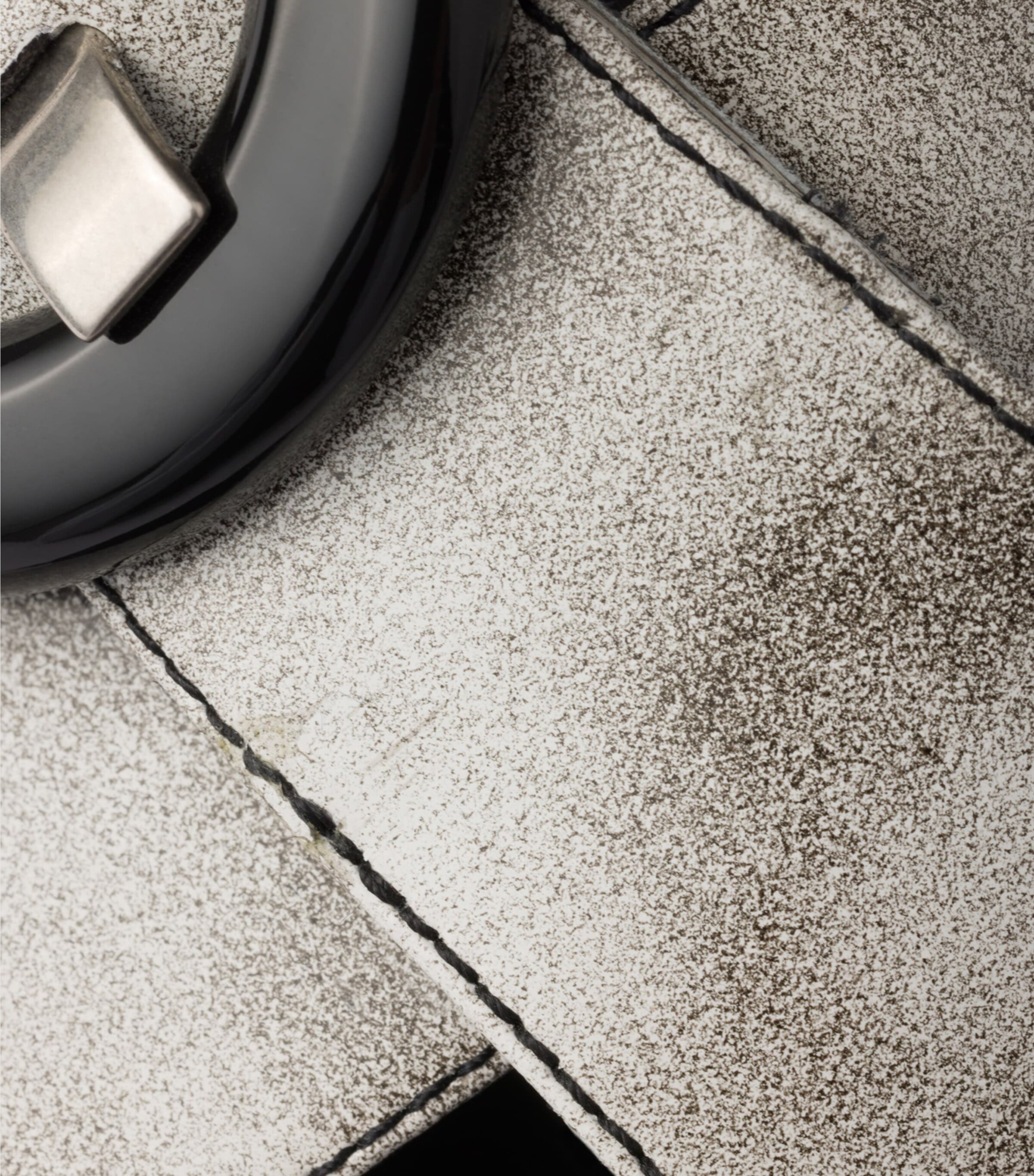 Brushed Leather Heeled Sandals F0009 Image 7