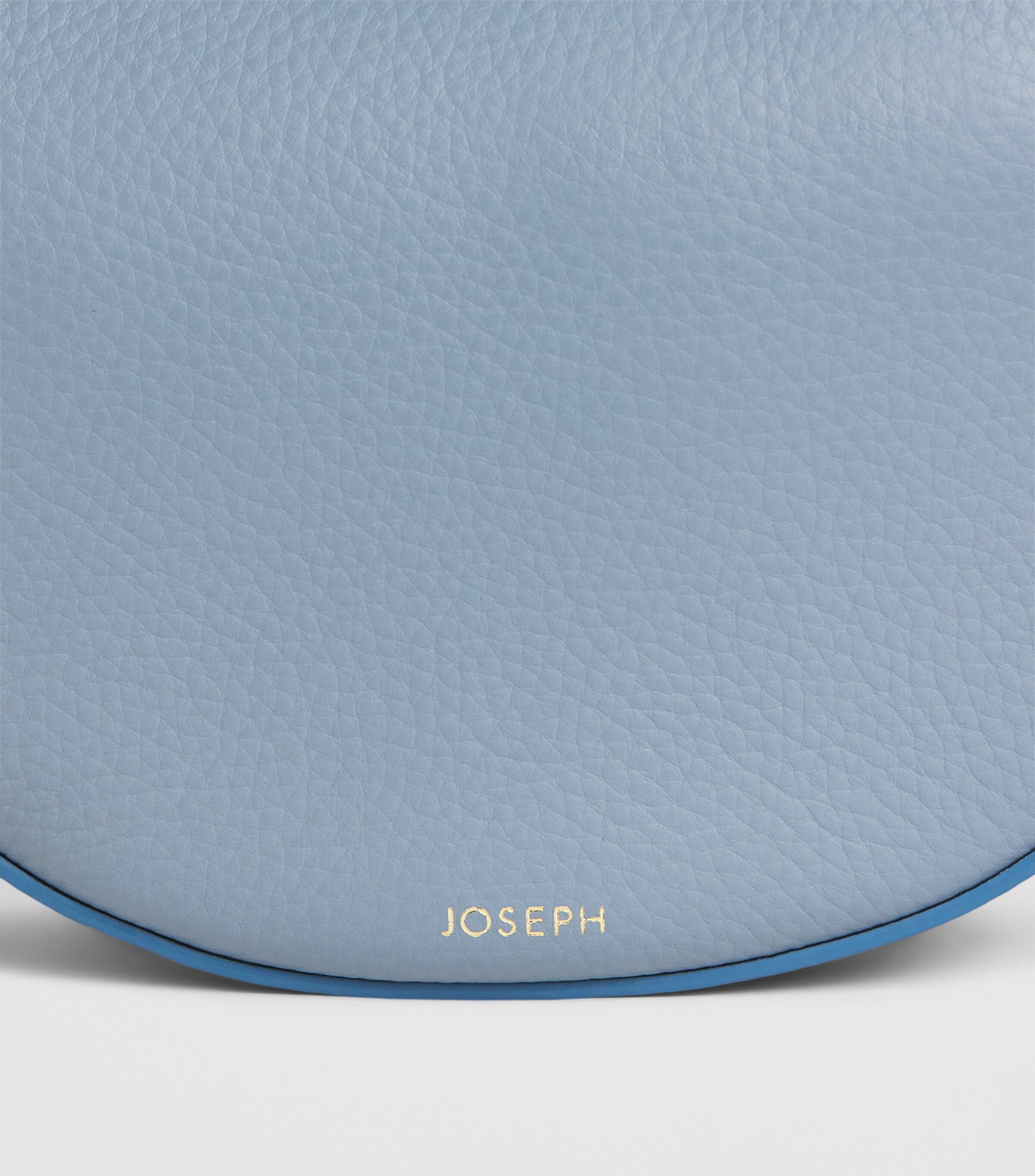 Joseph Leather Bean Shoulder Bag Chambray Image 6
