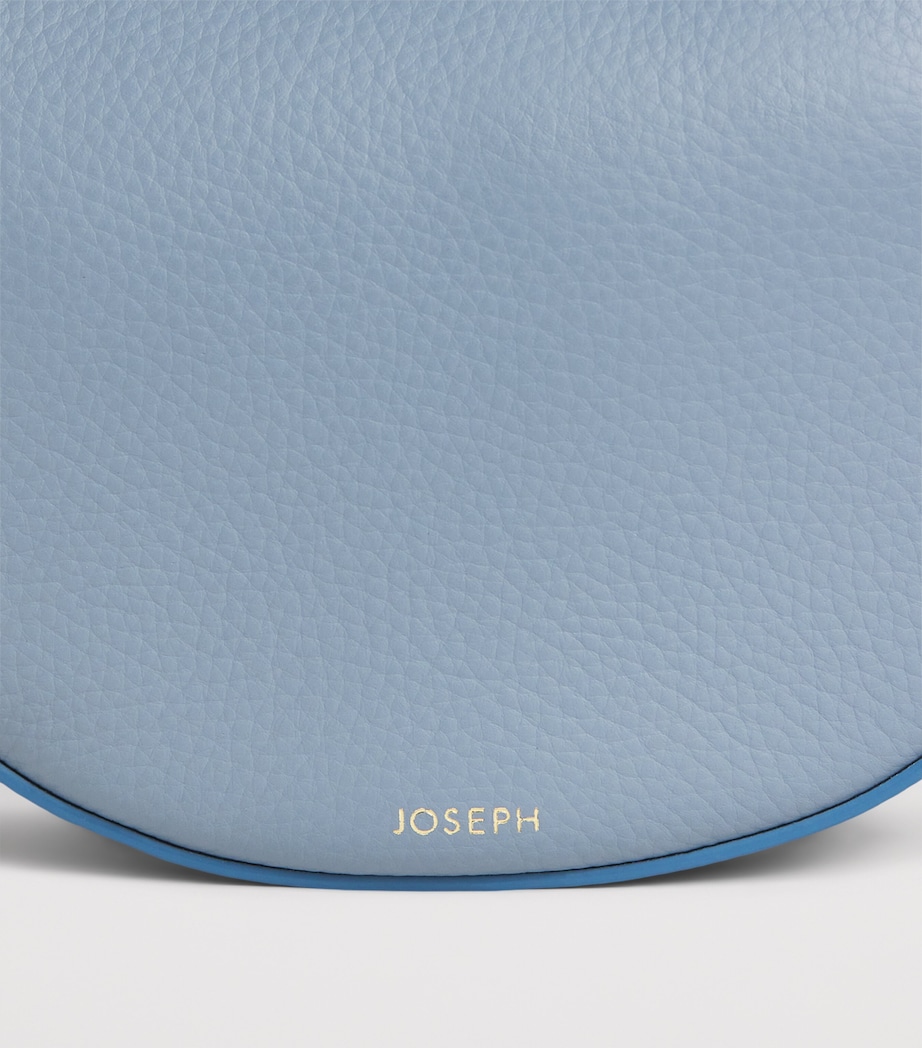 Joseph Leather Bean Shoulder Bag Chambray Image 6