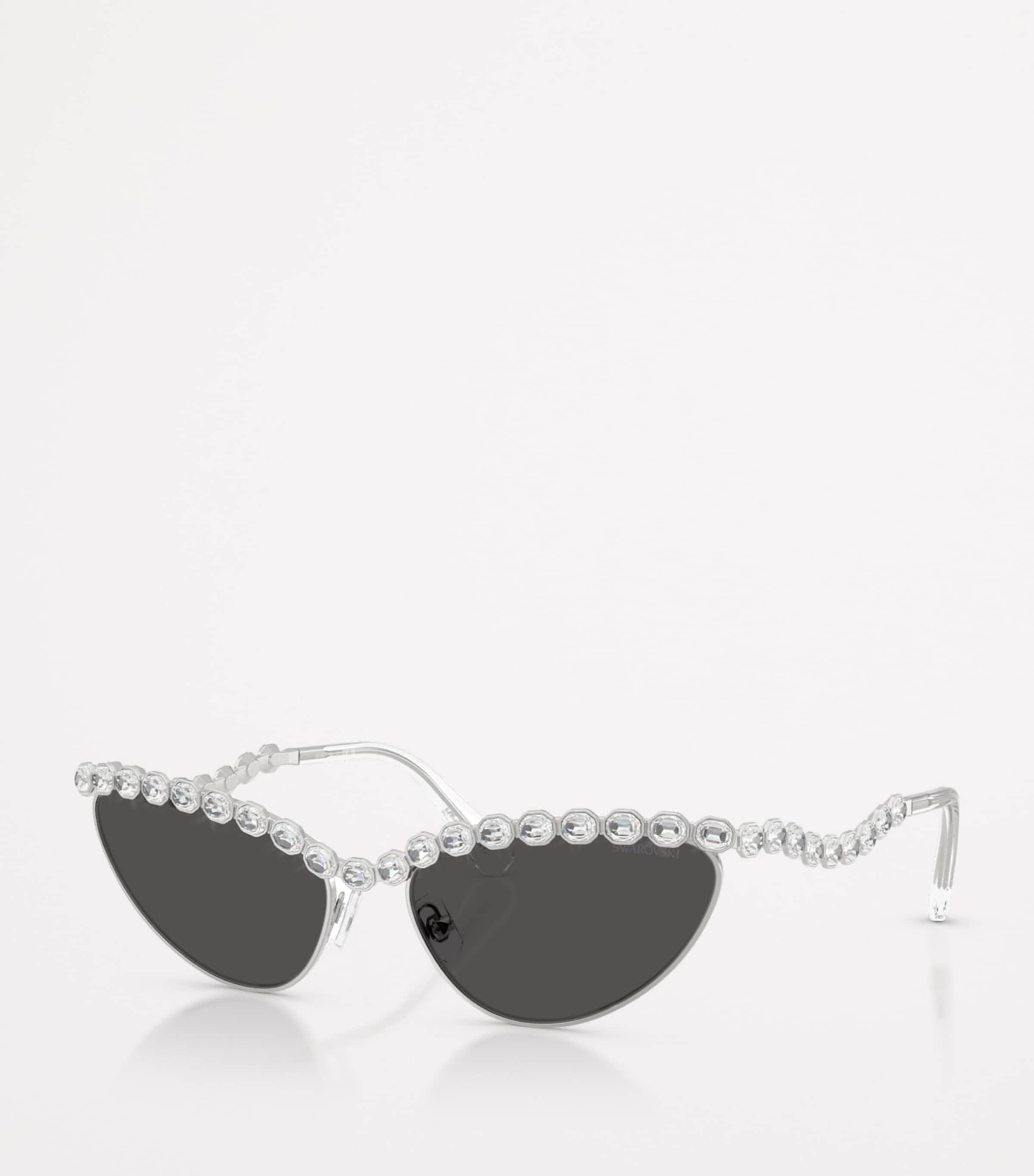 Swarovski Metal Cat Eye 0SK7030 Sunglasses Image 2