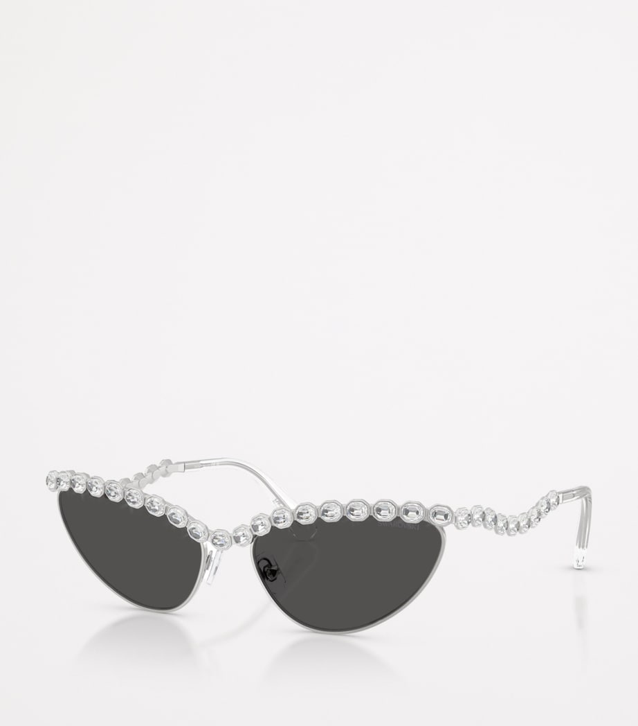 Swarovski Metal Cat Eye 0SK7030 Sunglasses Image 2